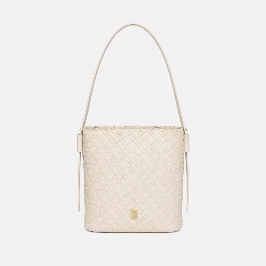 TOMMY HILFIGER BORSA TH BRAIDED SHOULDER BAG