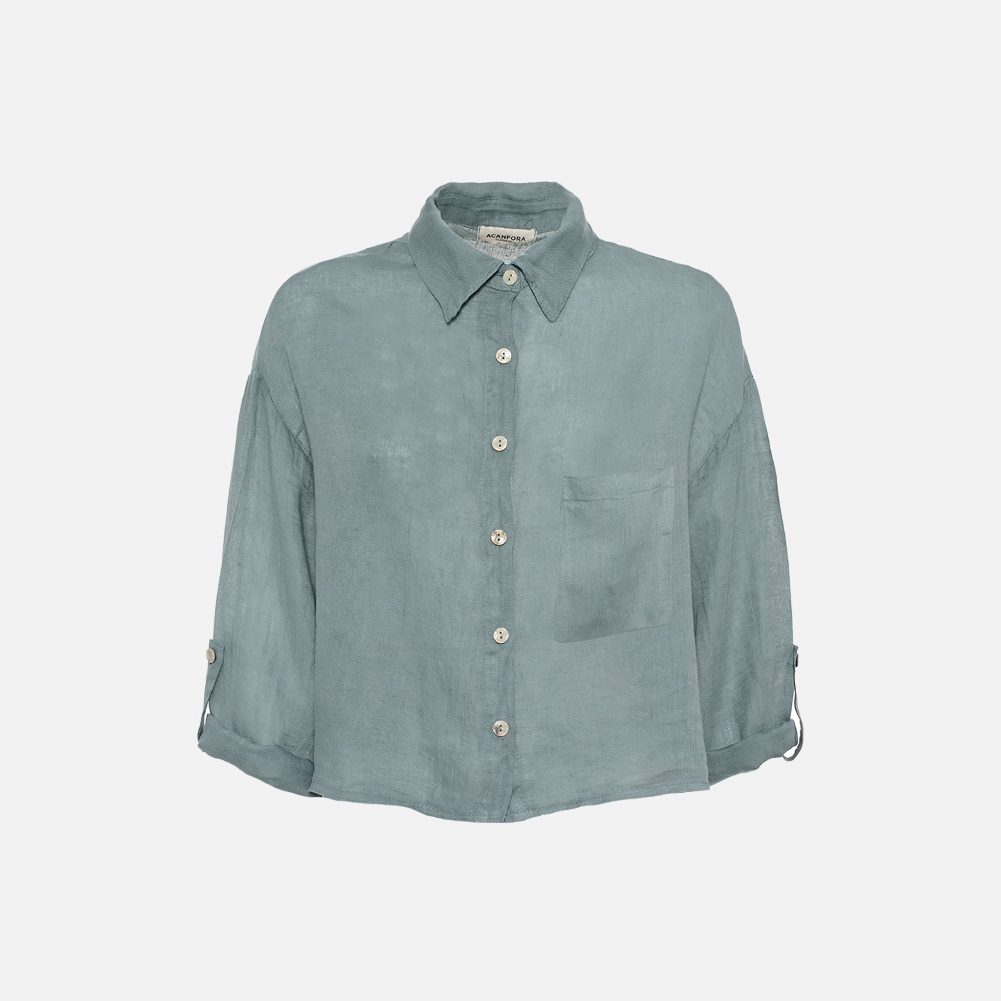 ACANFORA CAMICIA CORTA LINO