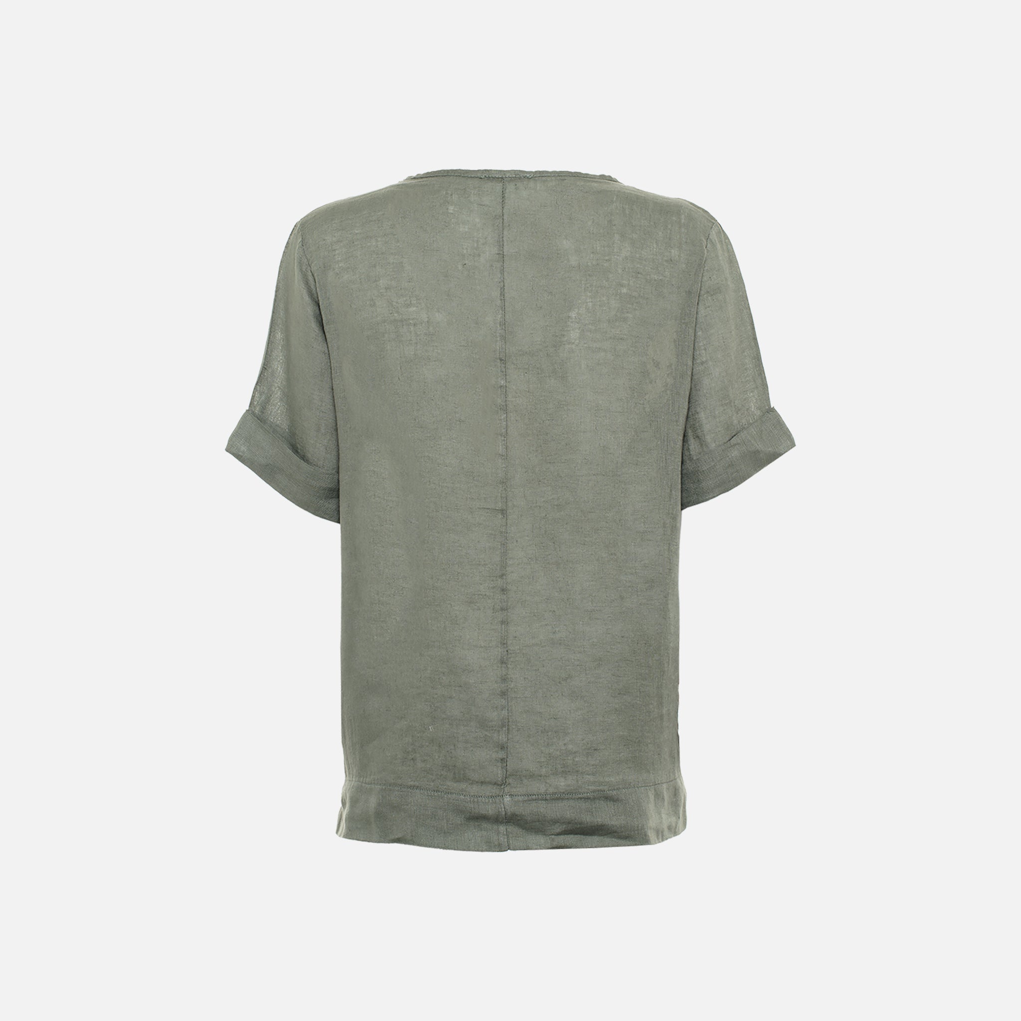 ACANFORA LINEN V-NECK TUNIC