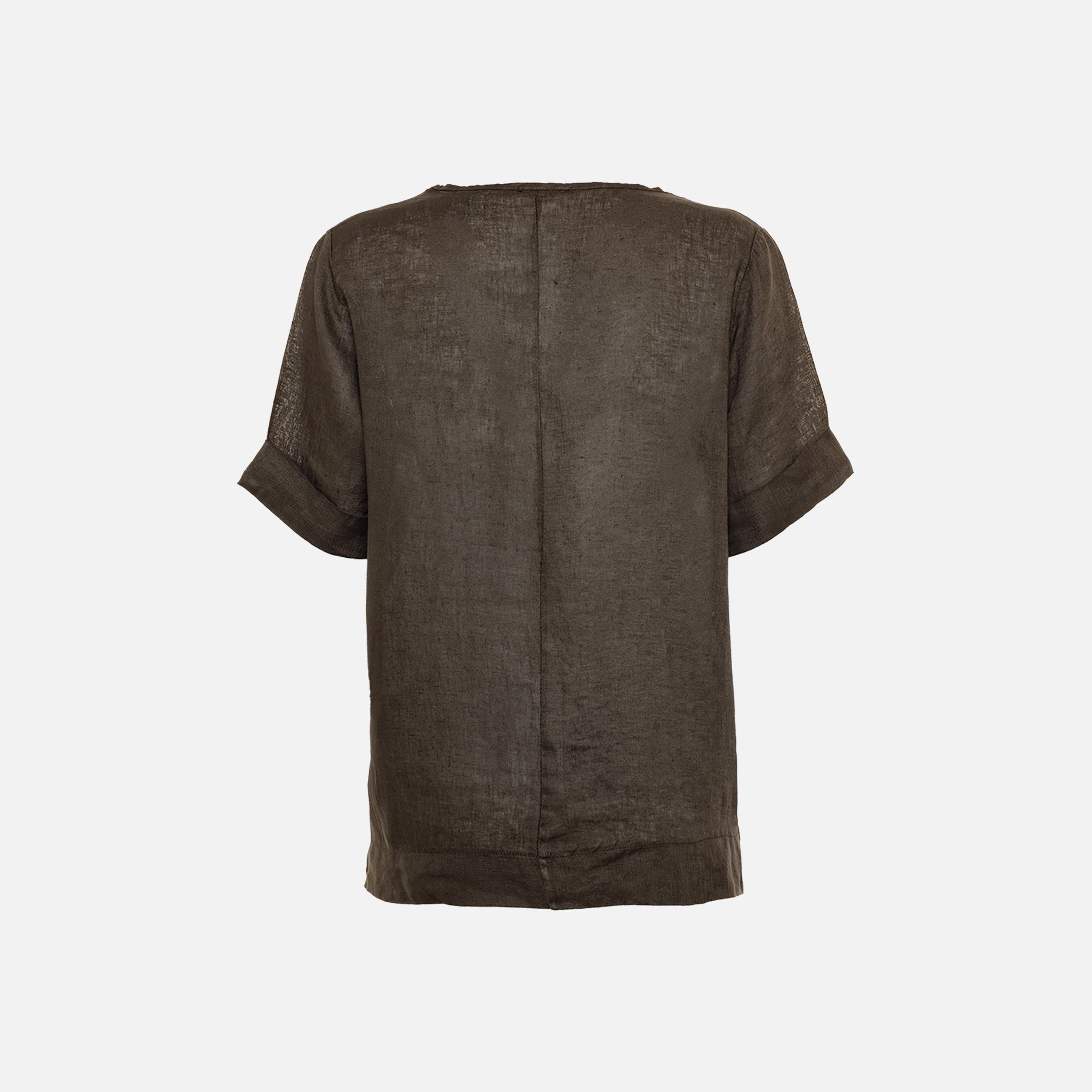 ACANFORA LINEN V-NECK TUNIC