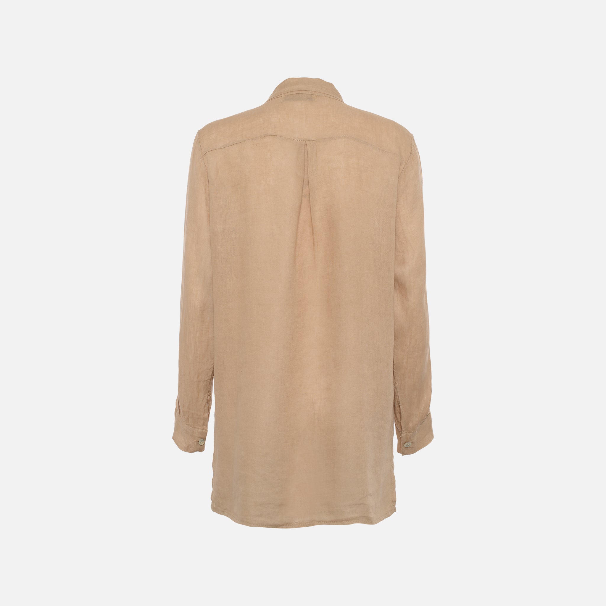 ACANFORA CAMICIA LINO CON COLLO