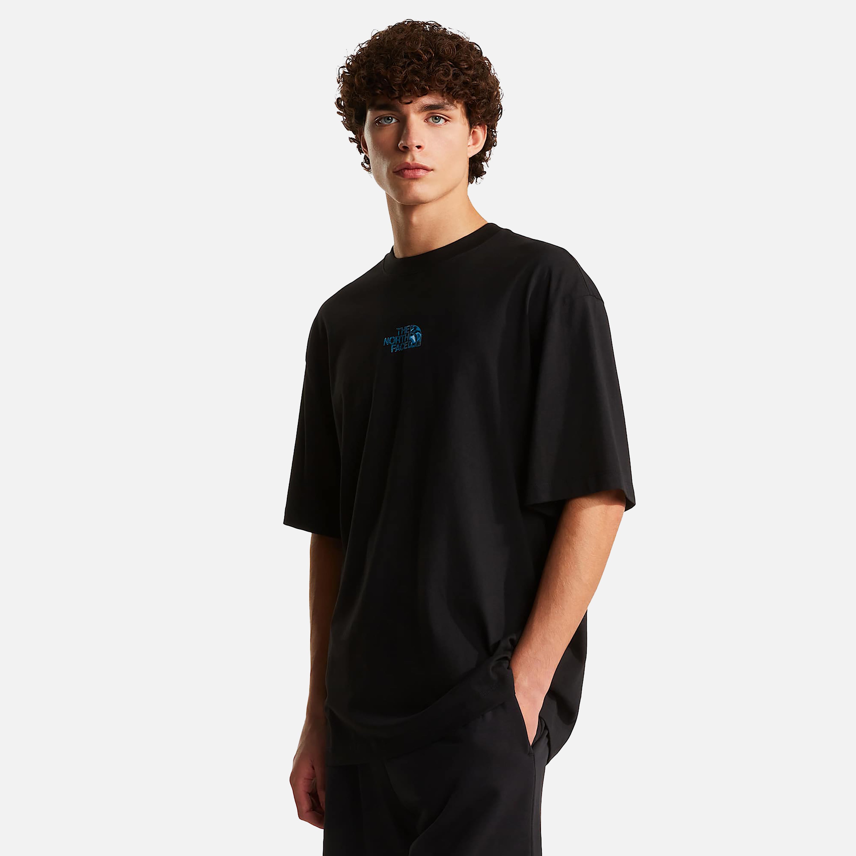 THE NORTH FACE T-SHIRT M LIQUID LOGO OVERSIZE SHORT SLEEVE TEE