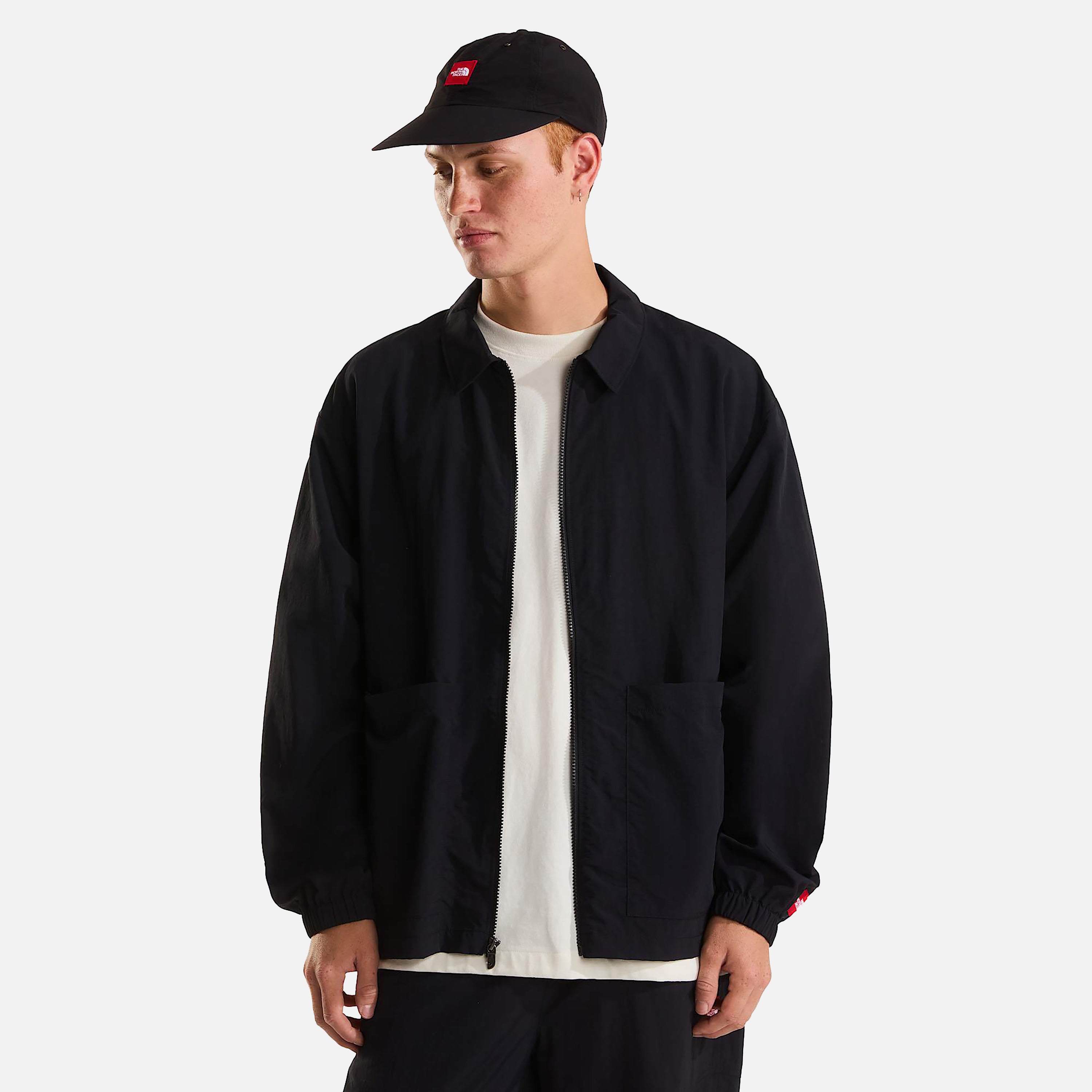 THE NORTH FACE GIUBBINO M TNF RED BOX NYLON L/S SHIRT