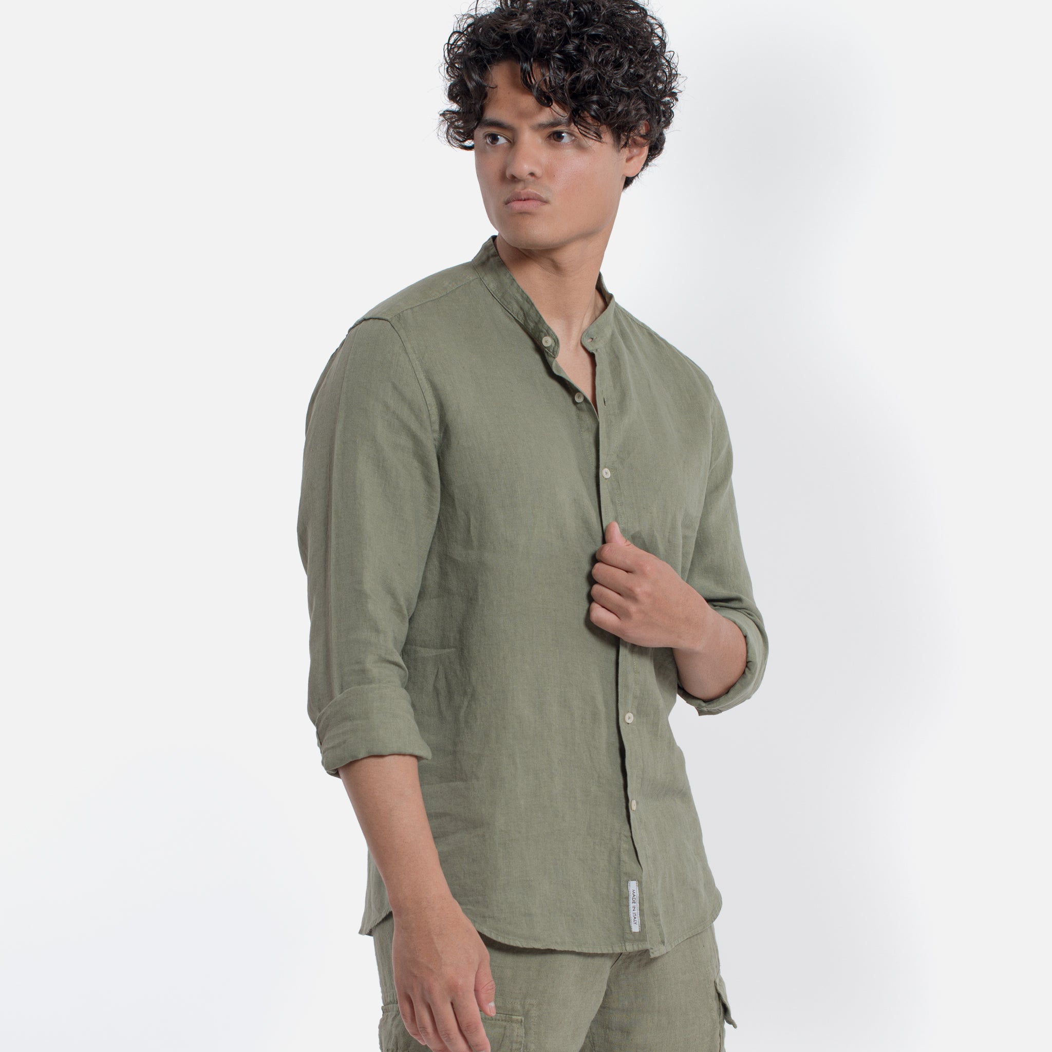 ACANFORA CAMICIA COREANA LINO