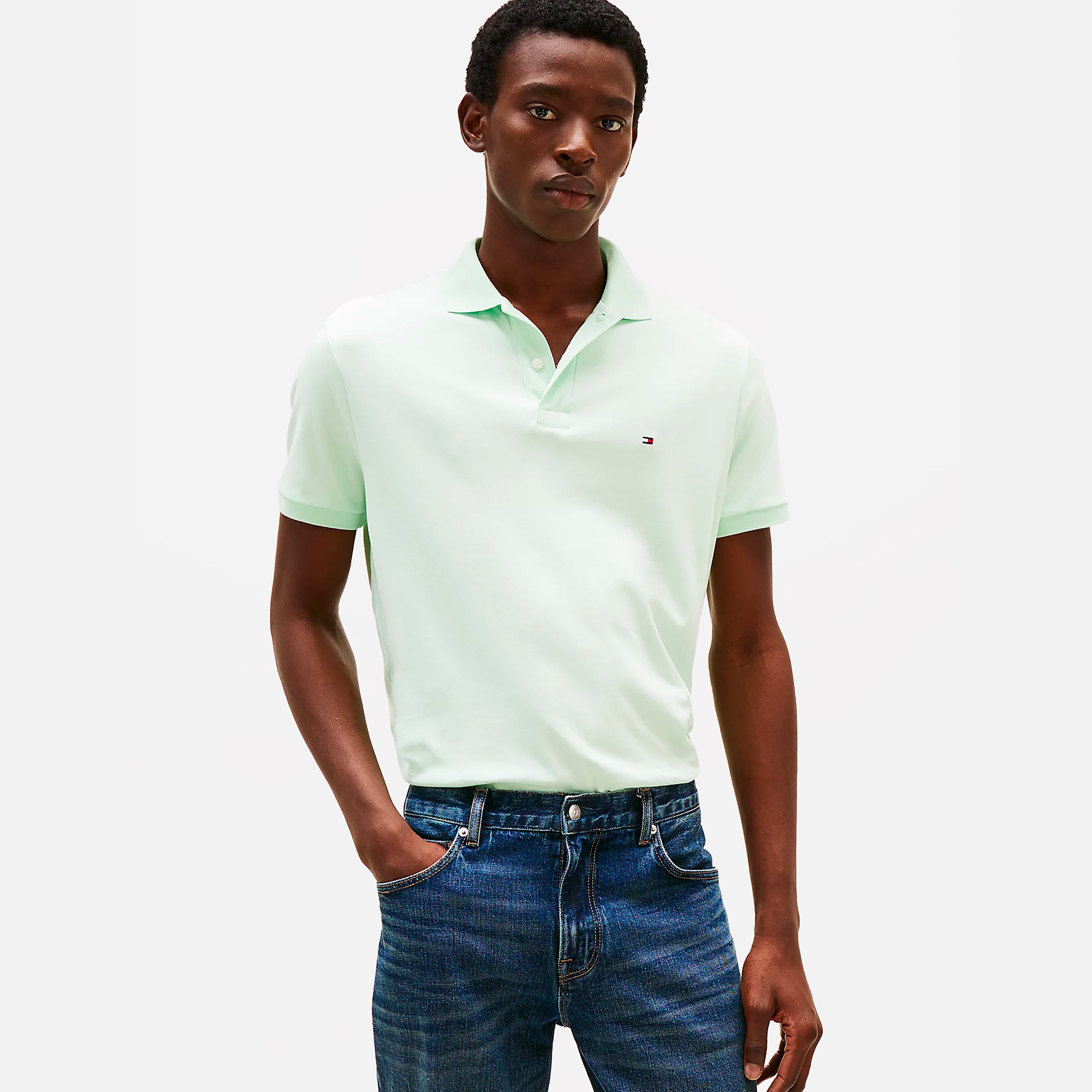 TOMMY HILFIGER POLO LIQUID COTTON REG SE