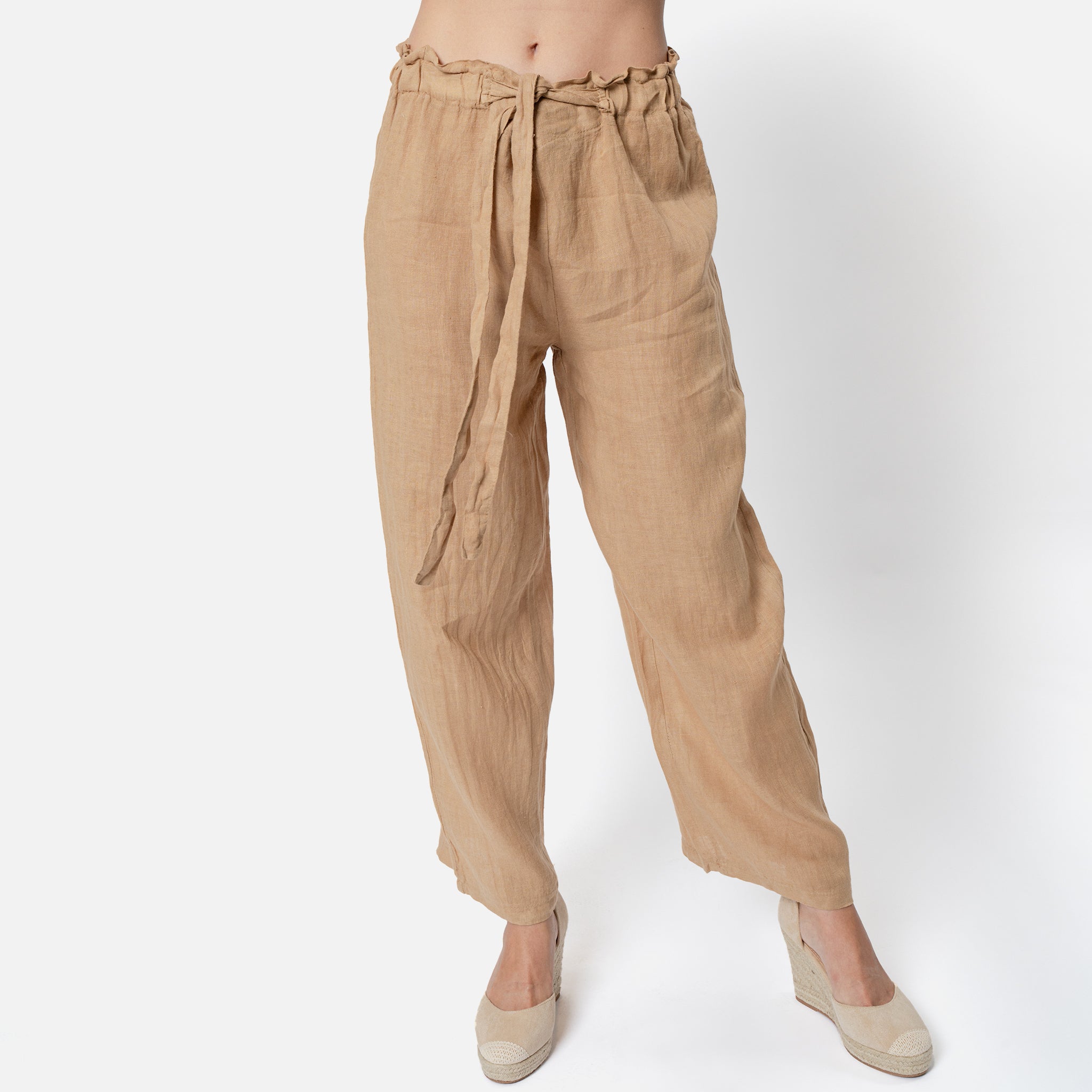 ACANFORA PANTALONE LINO