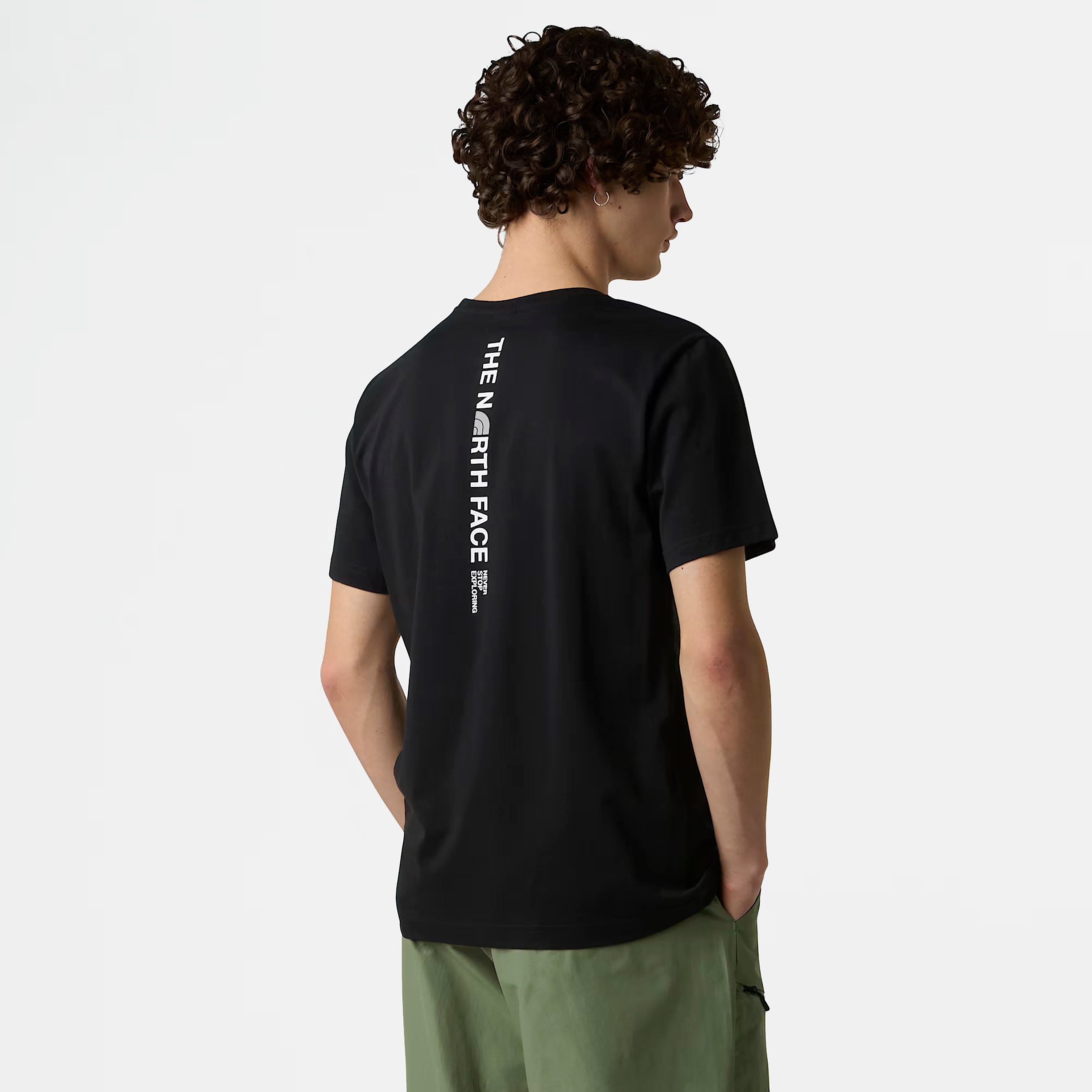 THE NORTH FACE T-SHIRT M VERTICAL LOGO SS TEE
