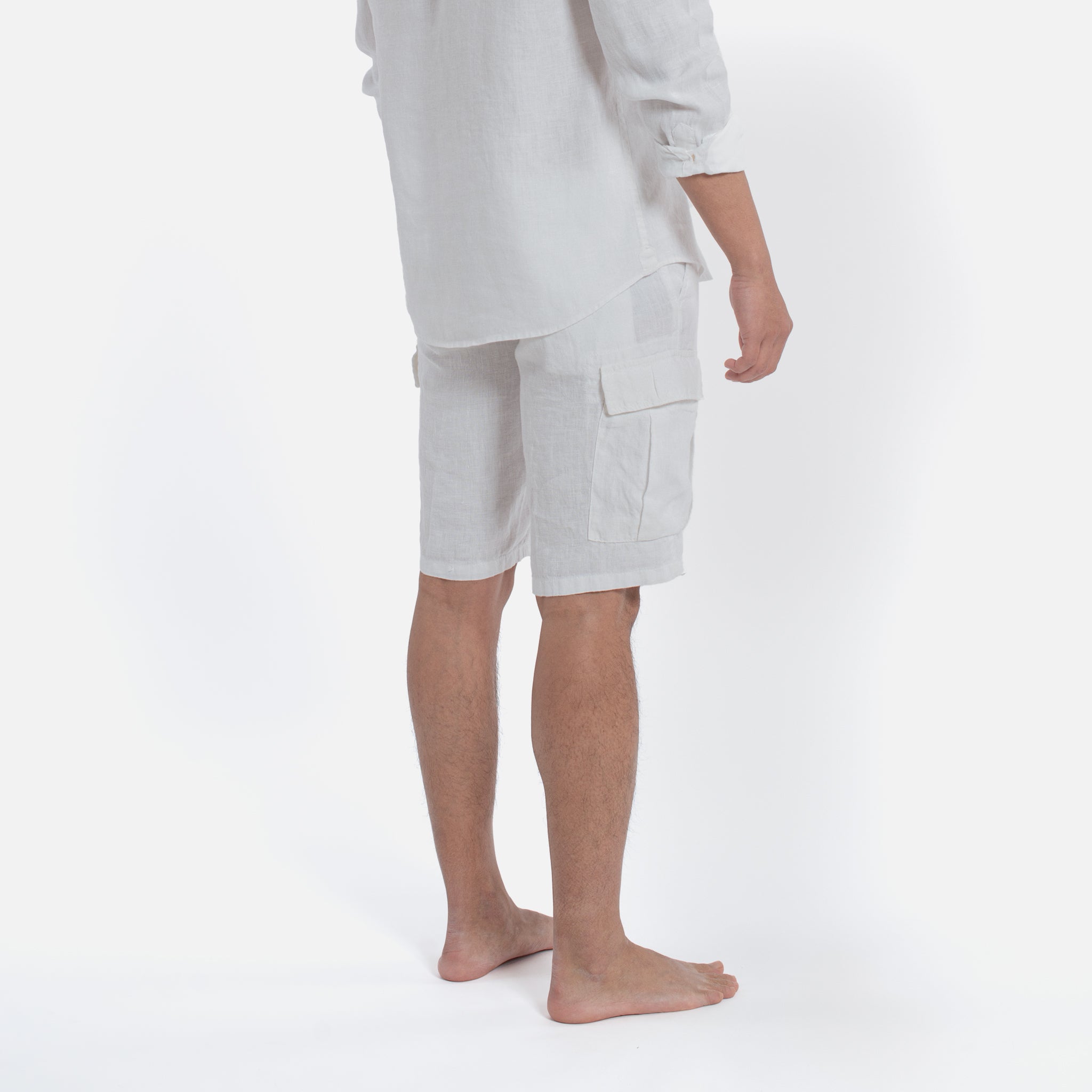 ACANFORA BERMUDA CARGO LINEN