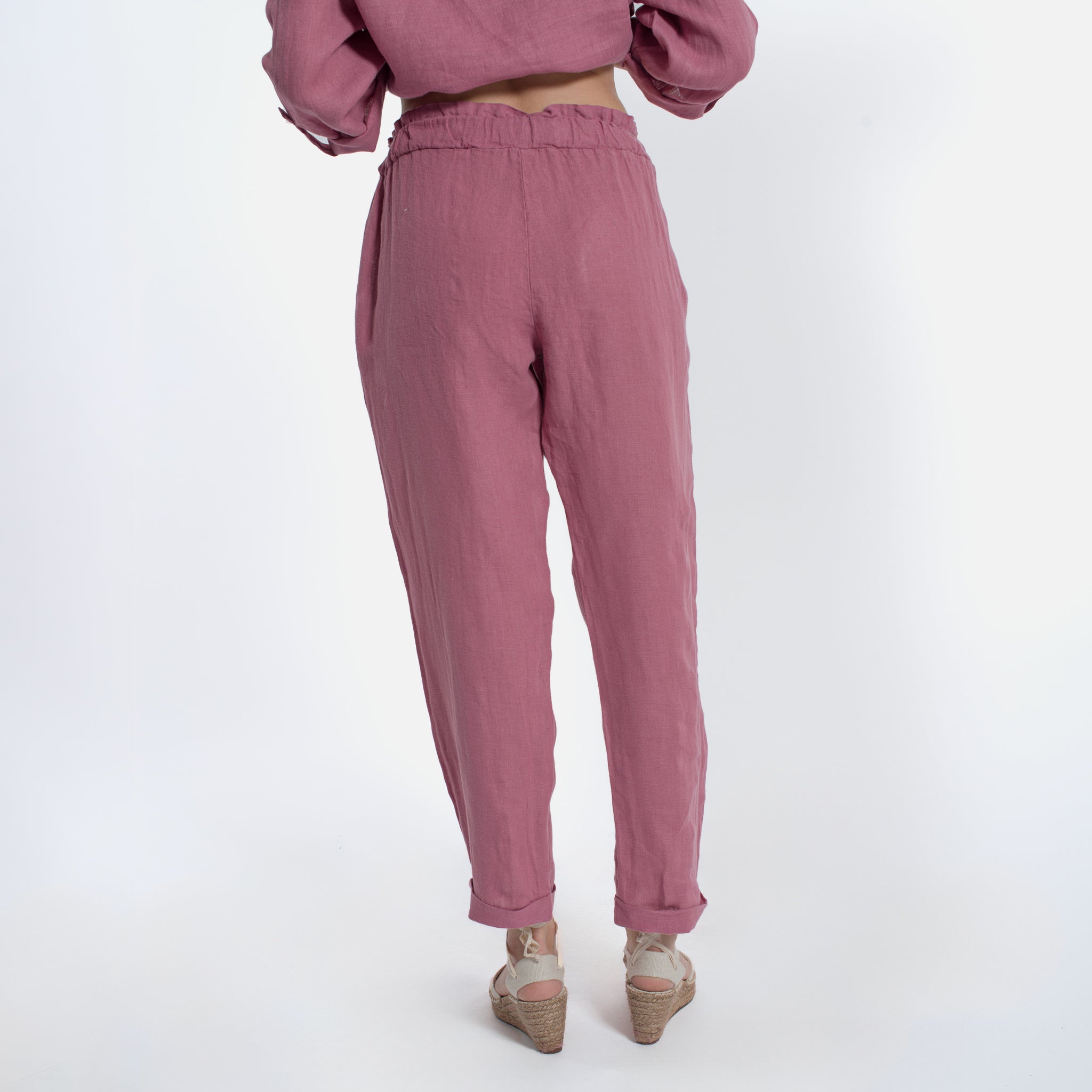 ACANFORA PANTALONE LINO