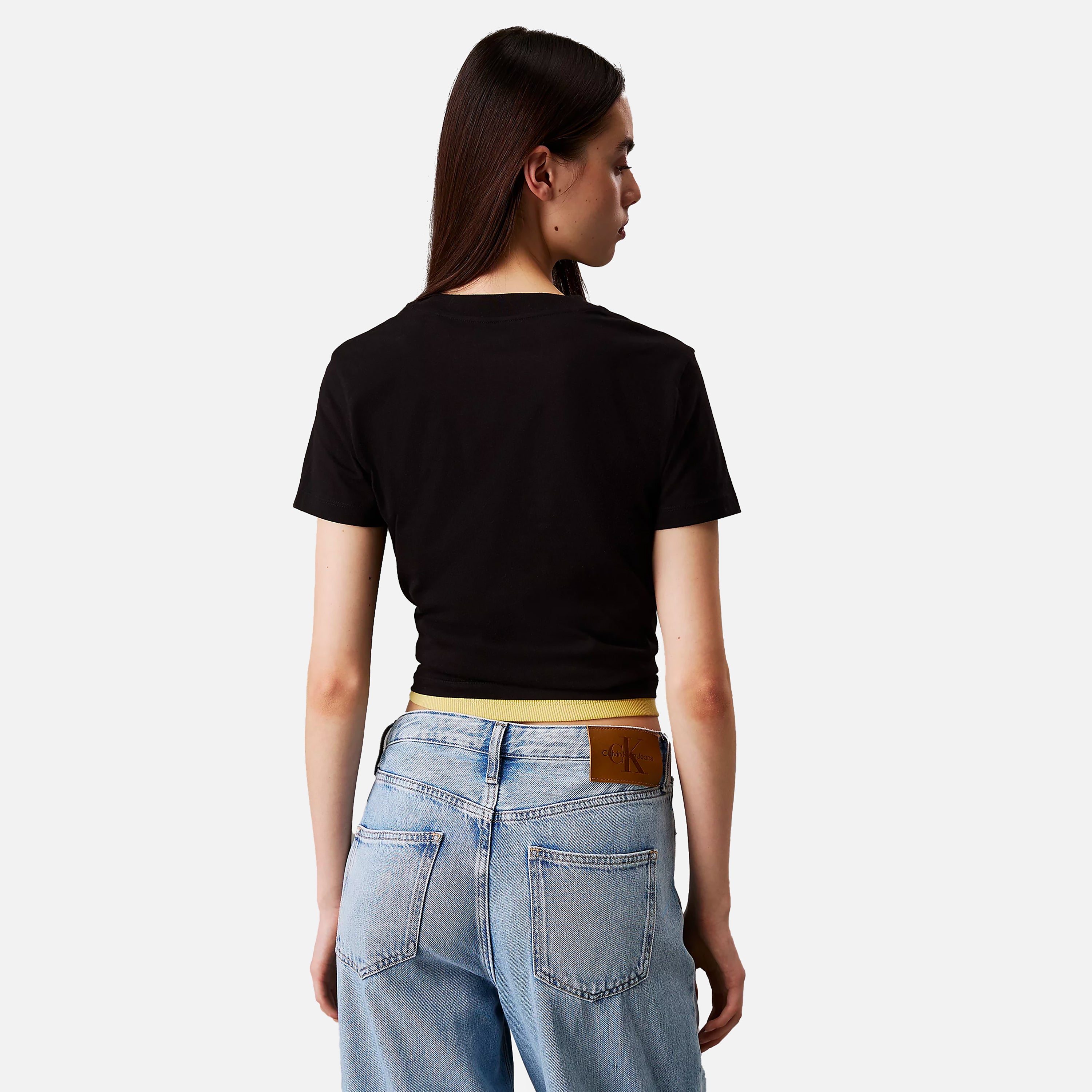 CALVIN JEANS T-SHIRT MONOLOGO BABY TEE