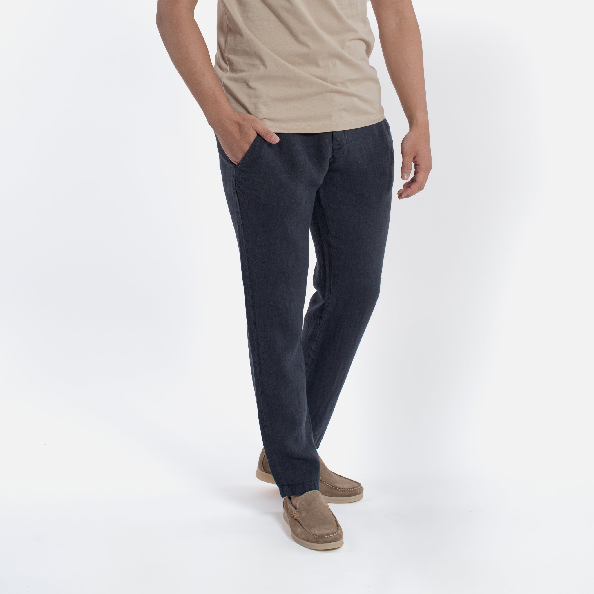 ACANFORA PANTALONE LINO