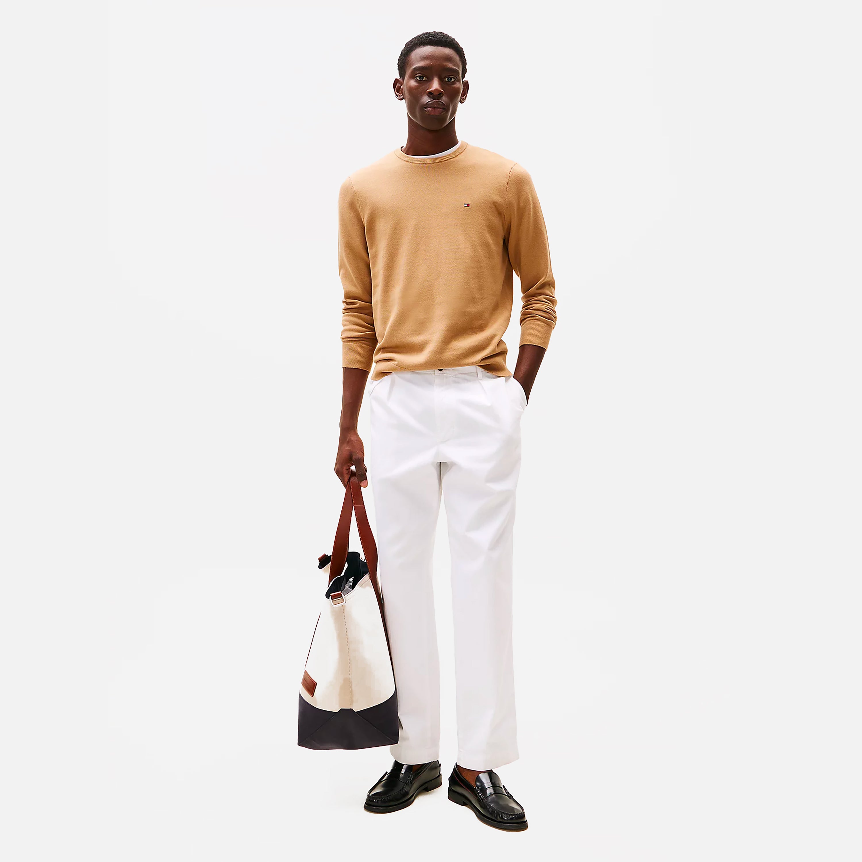 TOMMY HILFIGER MAGLIONE ESSENTIAL SSNL COTTO