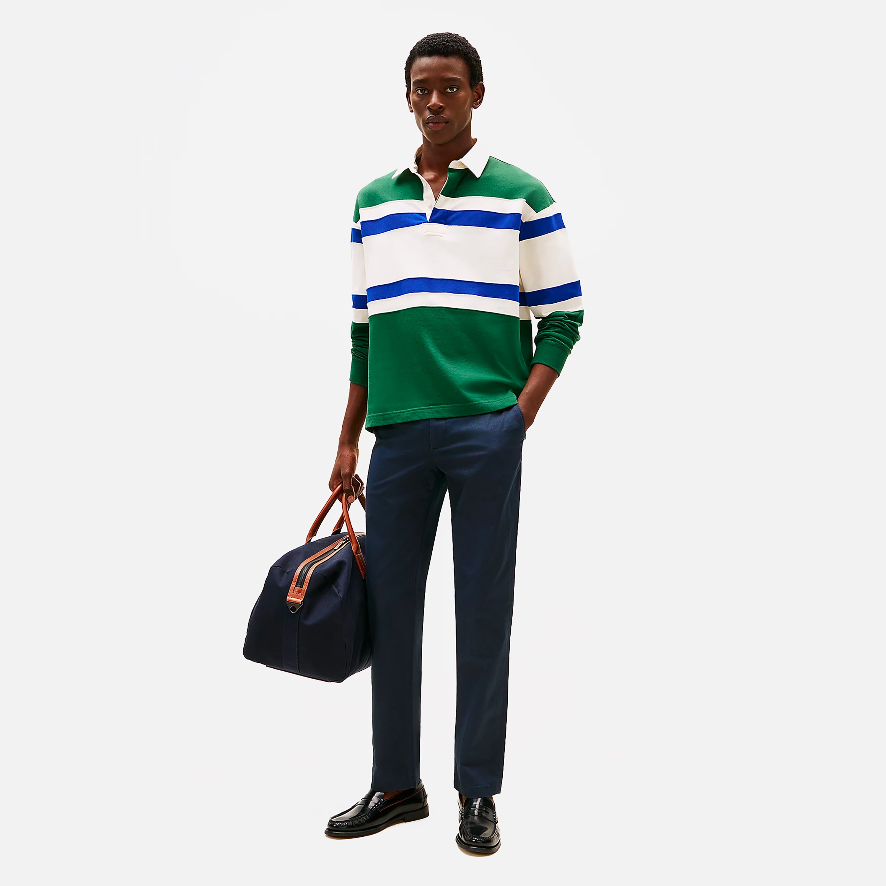 TOMMY HILFIGER PANTALONE DENTON PRINTED STRUC