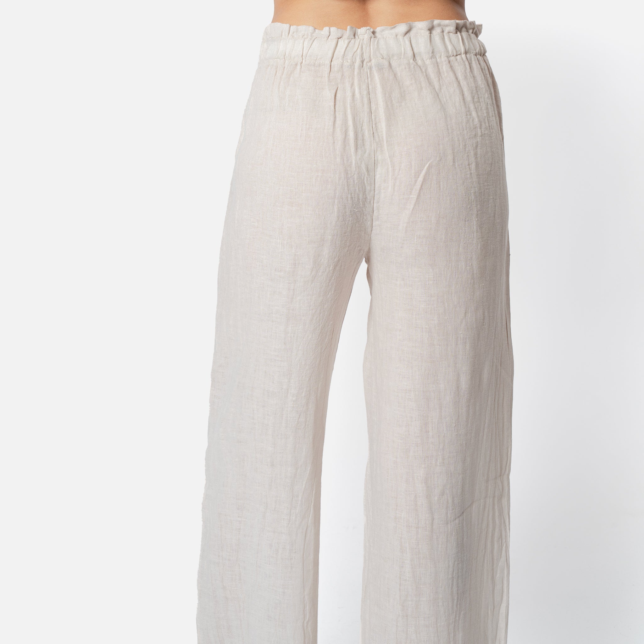 ACANFORA LINEN TROUSERS
