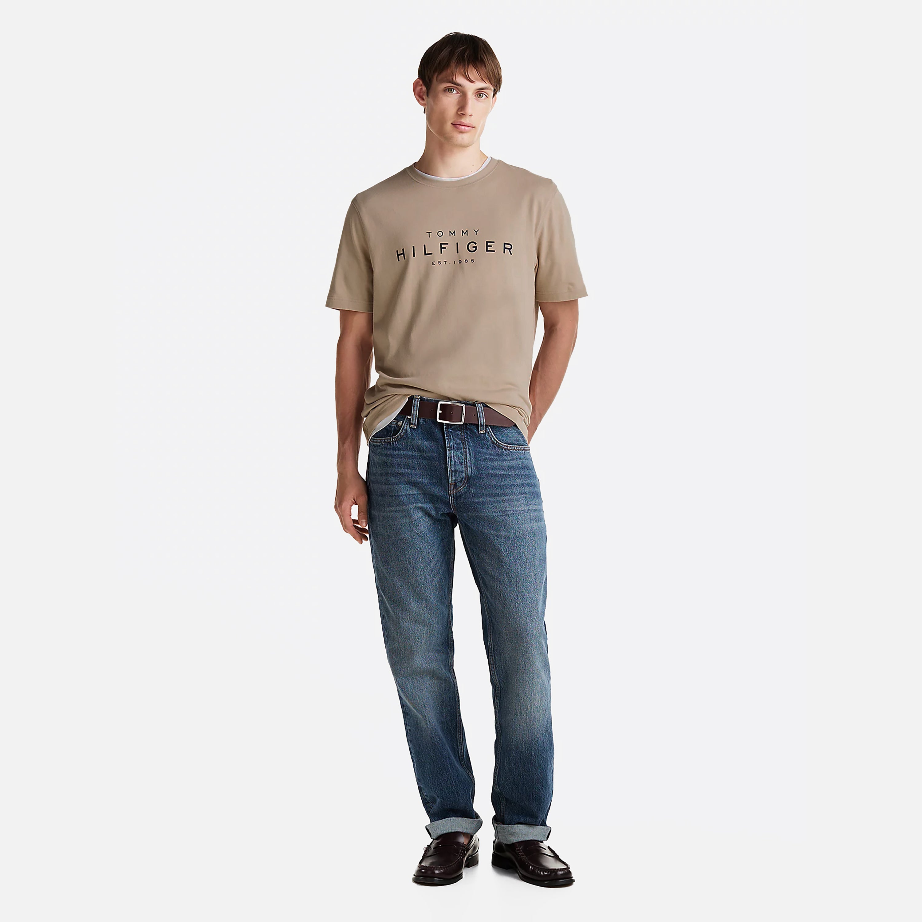 TOMMY HILFIGER T-SHIRT BIG HILFIGER TEE