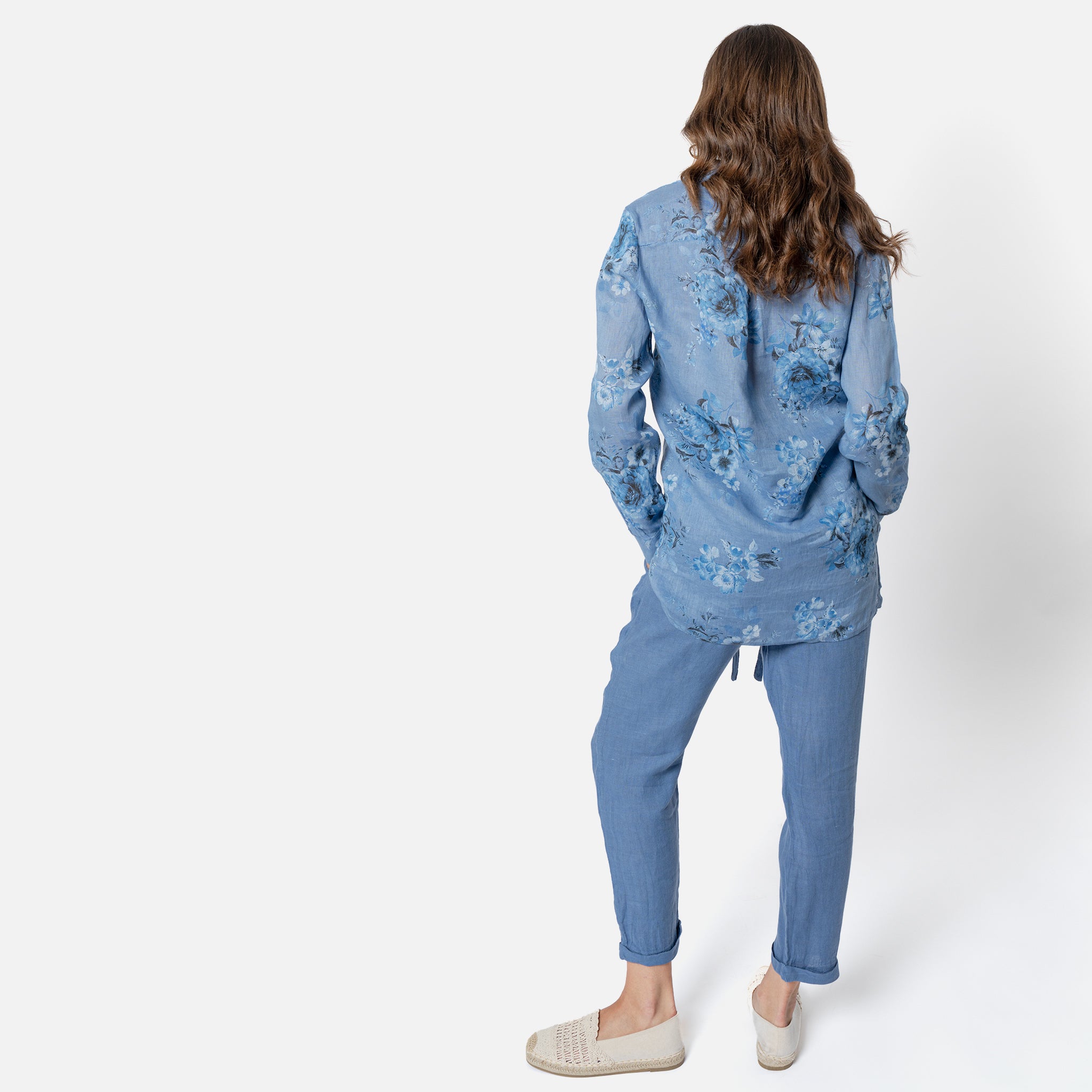 ACANFORA LINEN TROUSERS