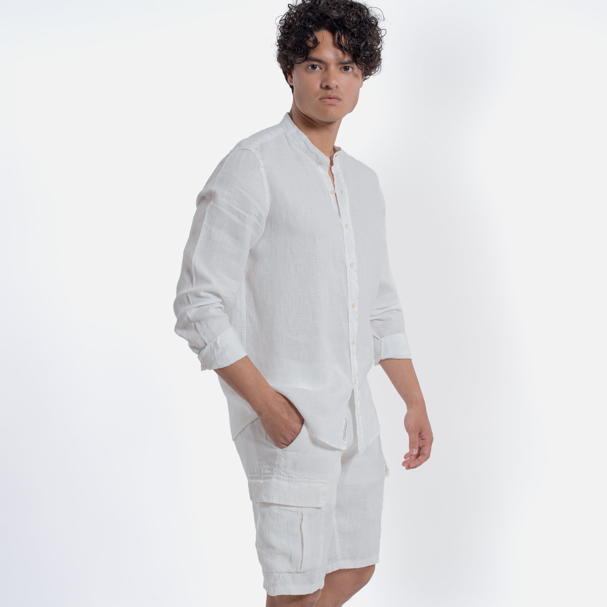 ACANFORA CAMICIA COREANA LINO