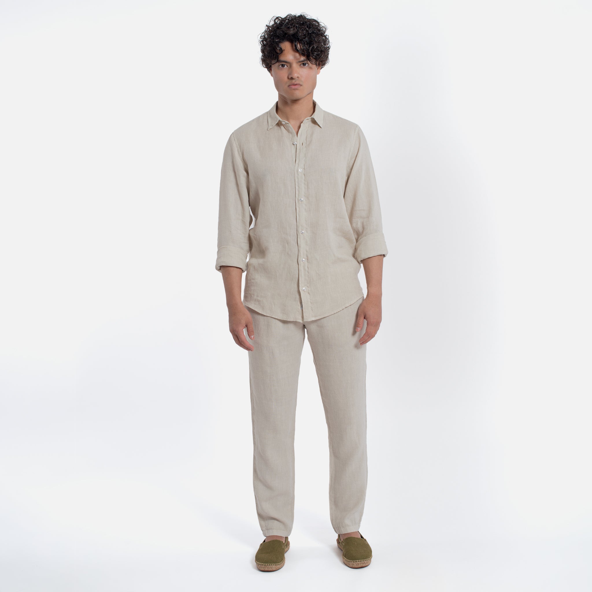 ACANFORA PANTALONE LINO