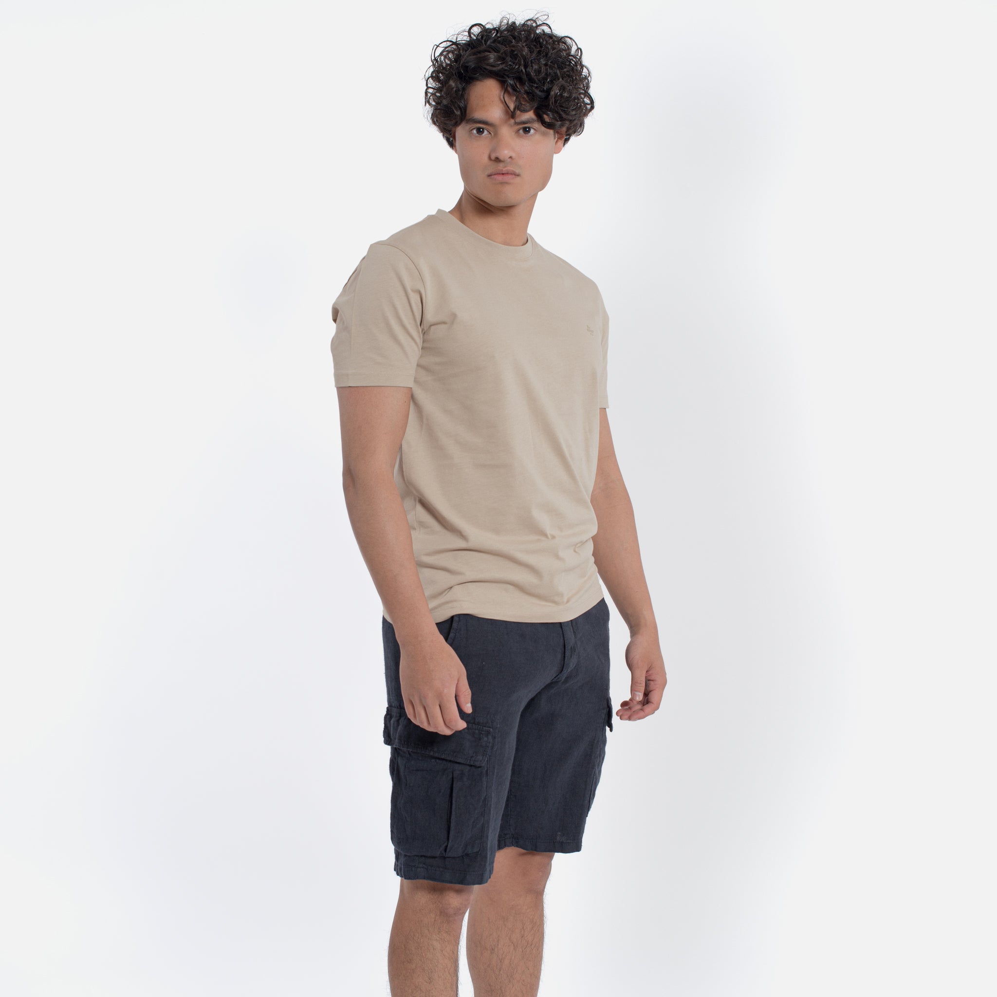 ACANFORA BERMUDA CARGO LINEN