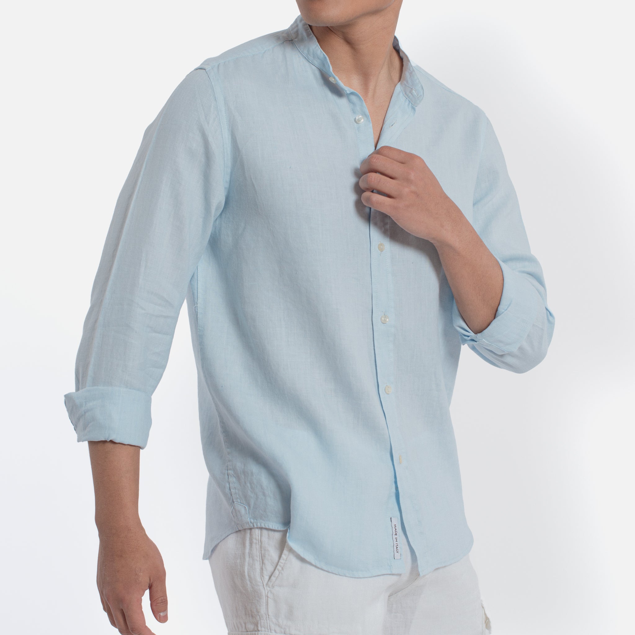 ACANFORA CAMICIA COREANA LINO