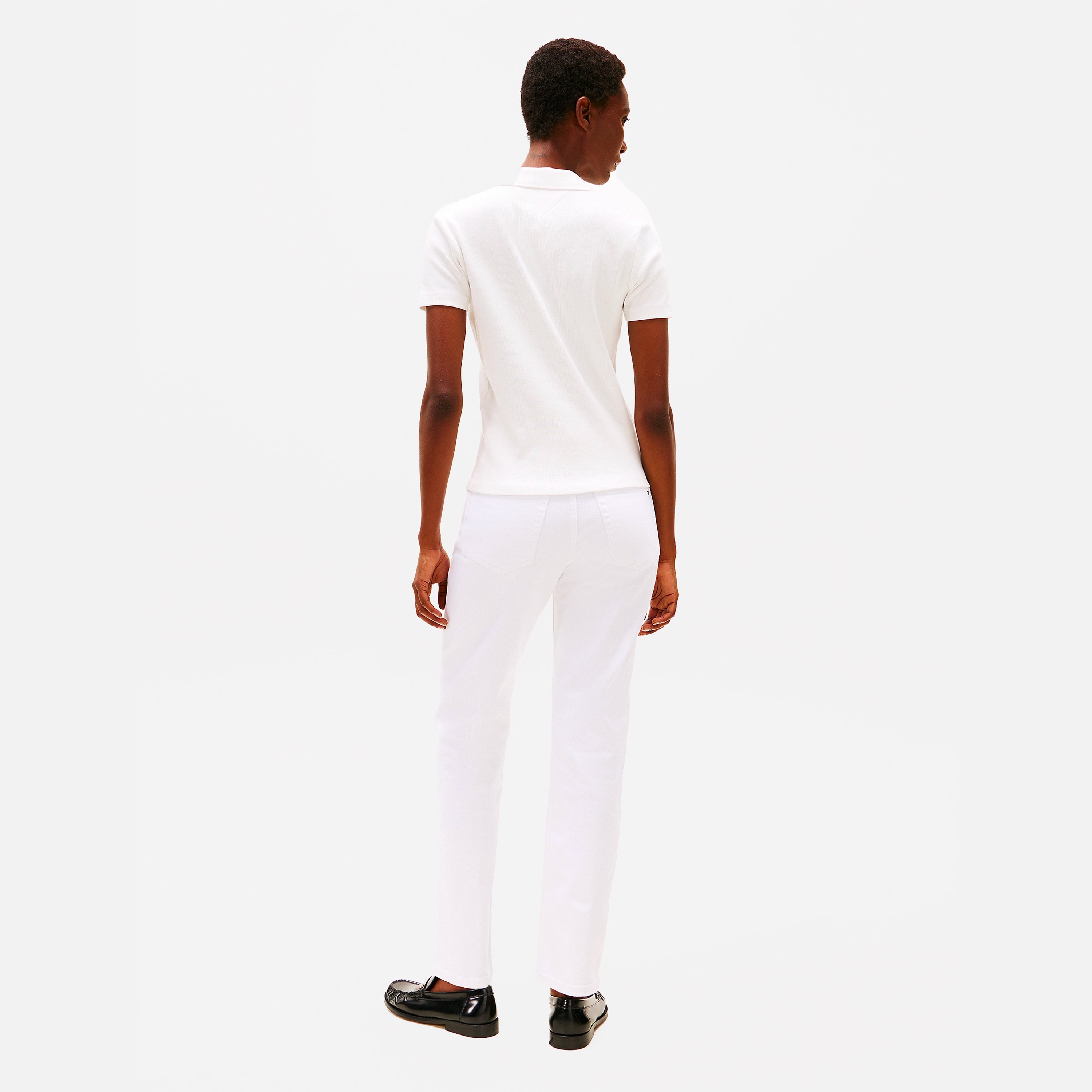TOMMY HILFIGER POLO SLIM GOLD BUTTON POL