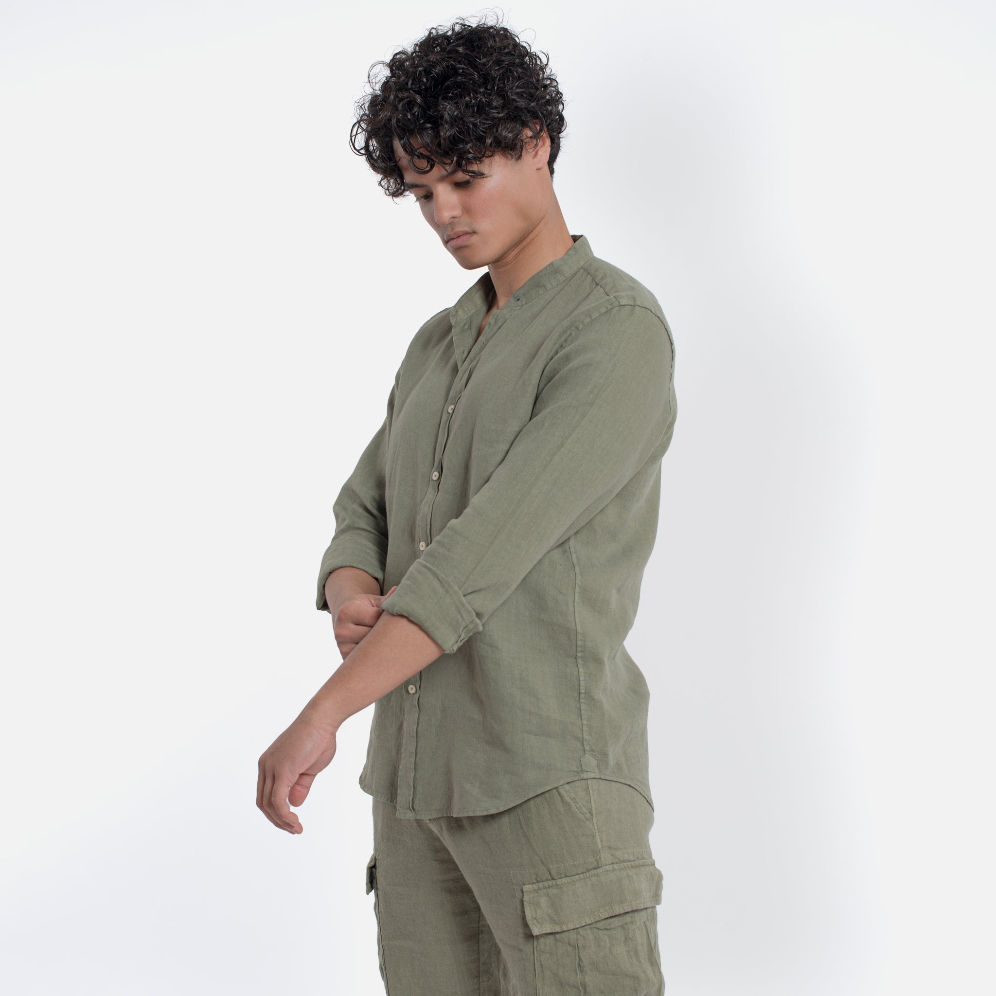 ACANFORA CAMICIA COREANA LINO