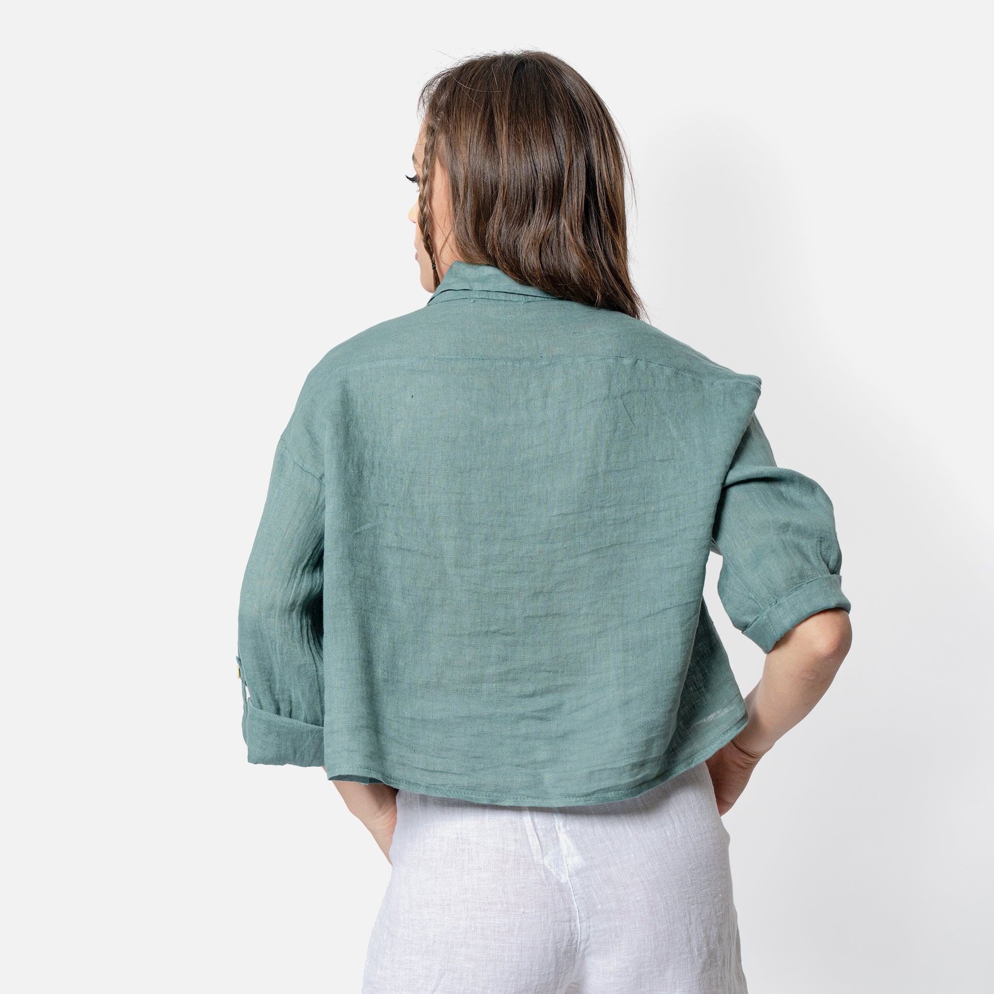 ACANFORA CAMICIA CORTA LINO