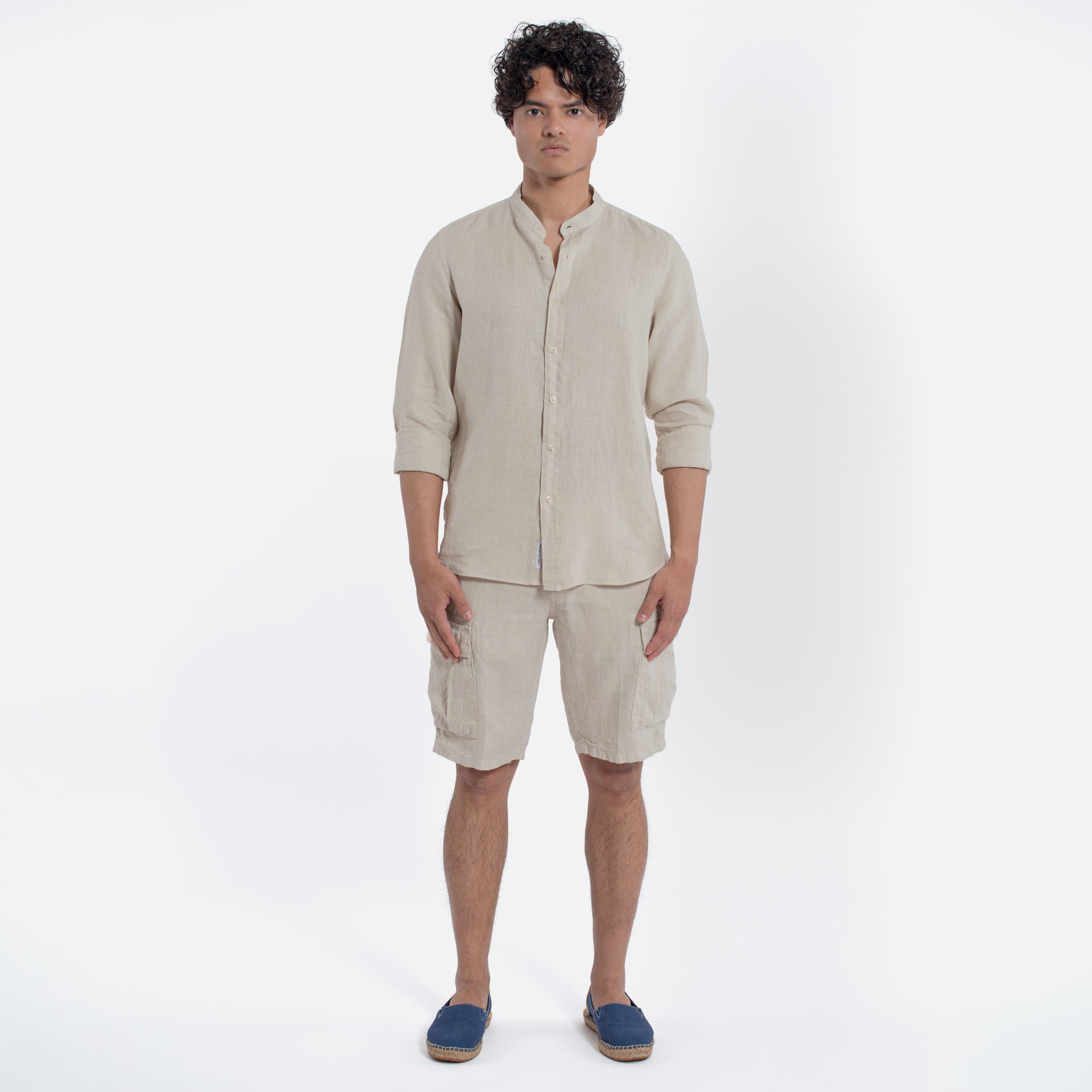 ACANFORA CAMICIA COREANA LINO