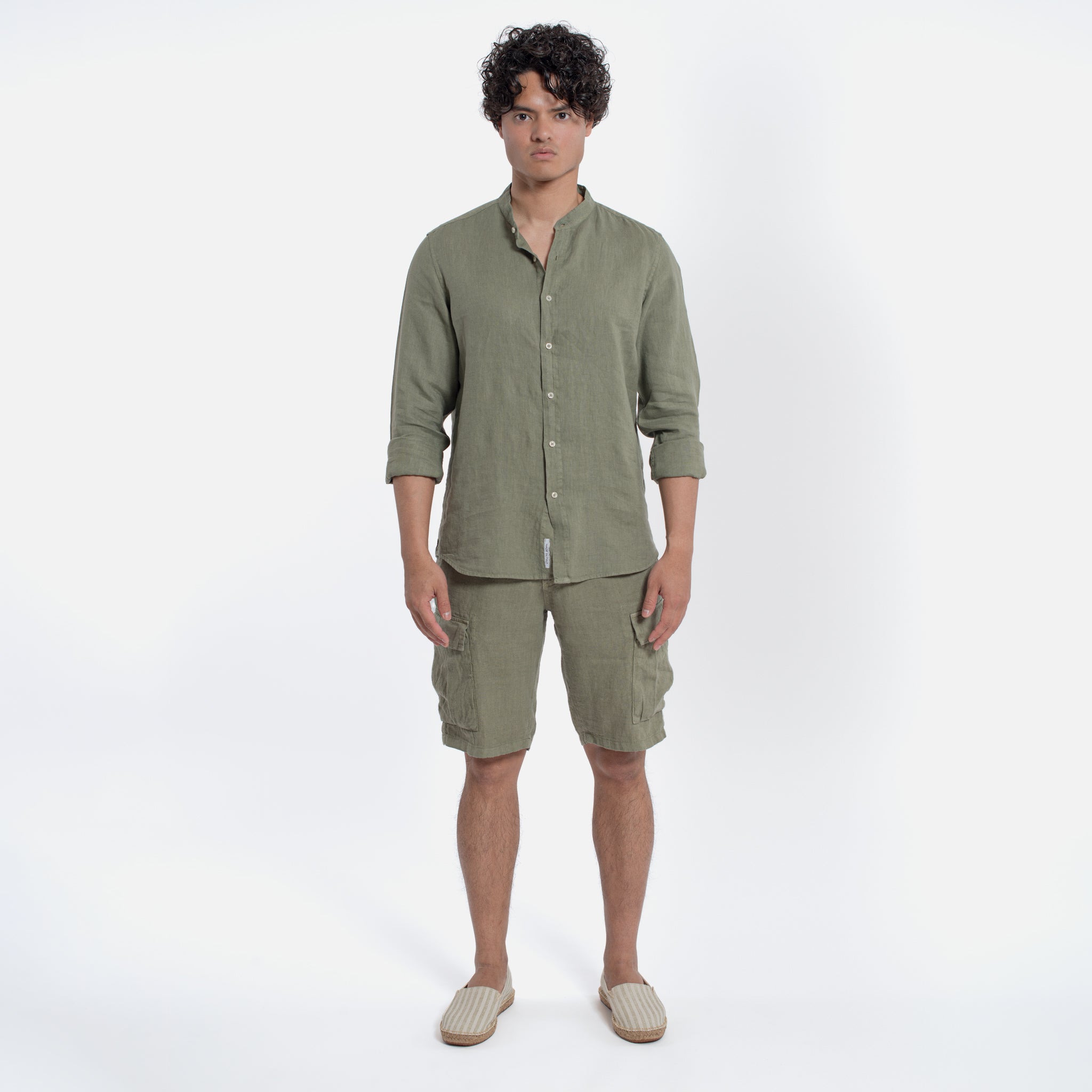 ACANFORA CAMICIA COREANA LINO