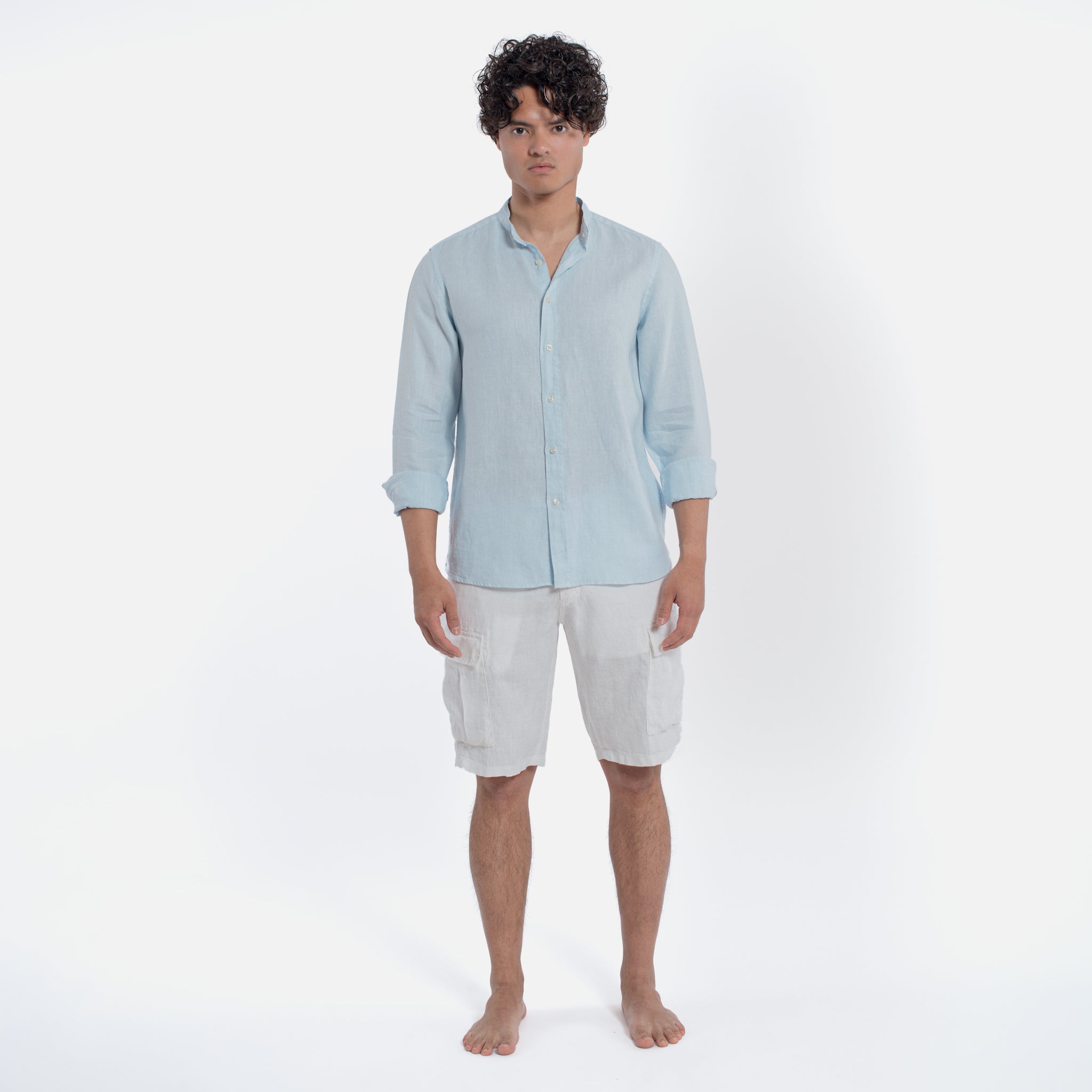 ACANFORA CAMICIA COREANA LINO