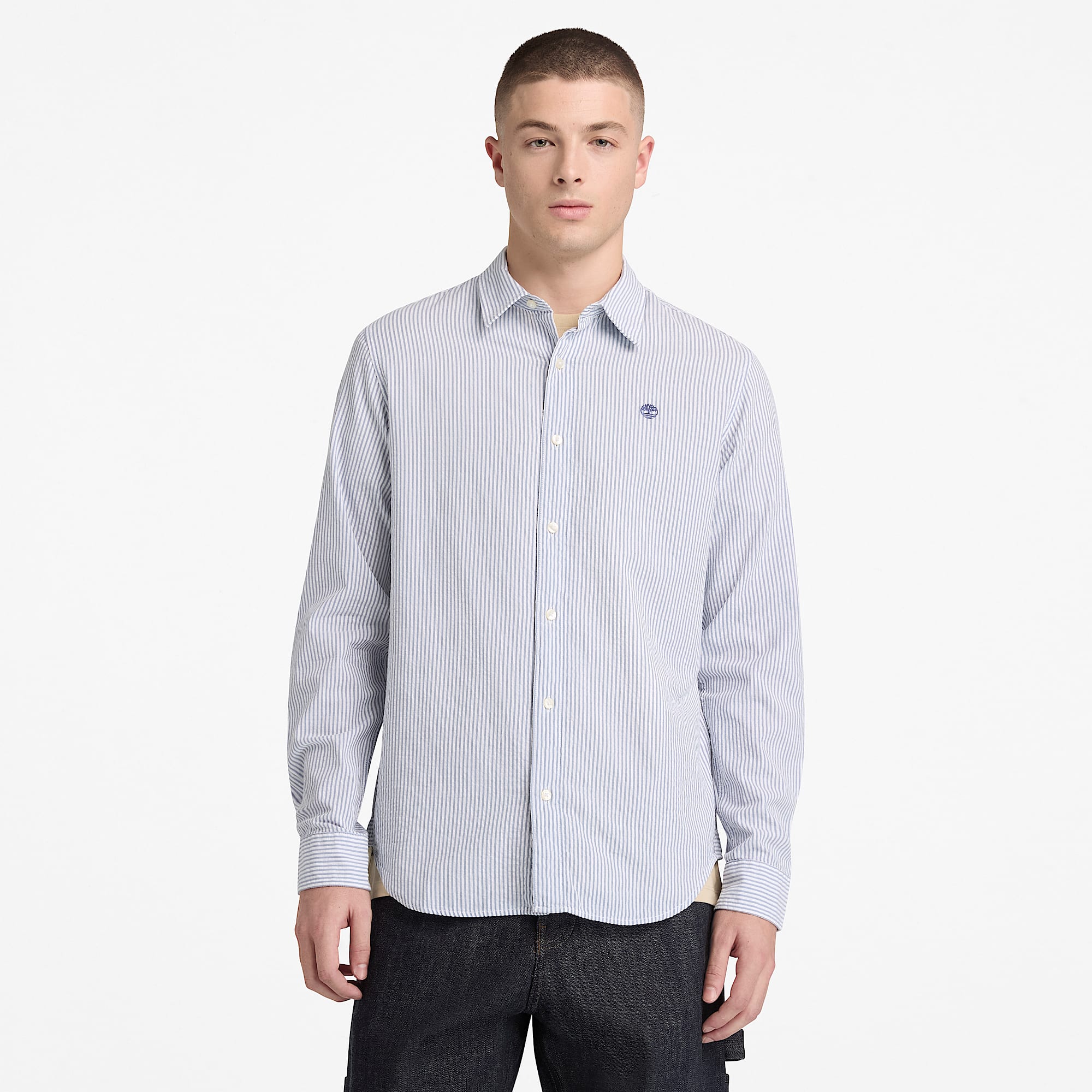 TIMBERLAND CAMICIA LS SEERSUCKER STRIPED SHIRT