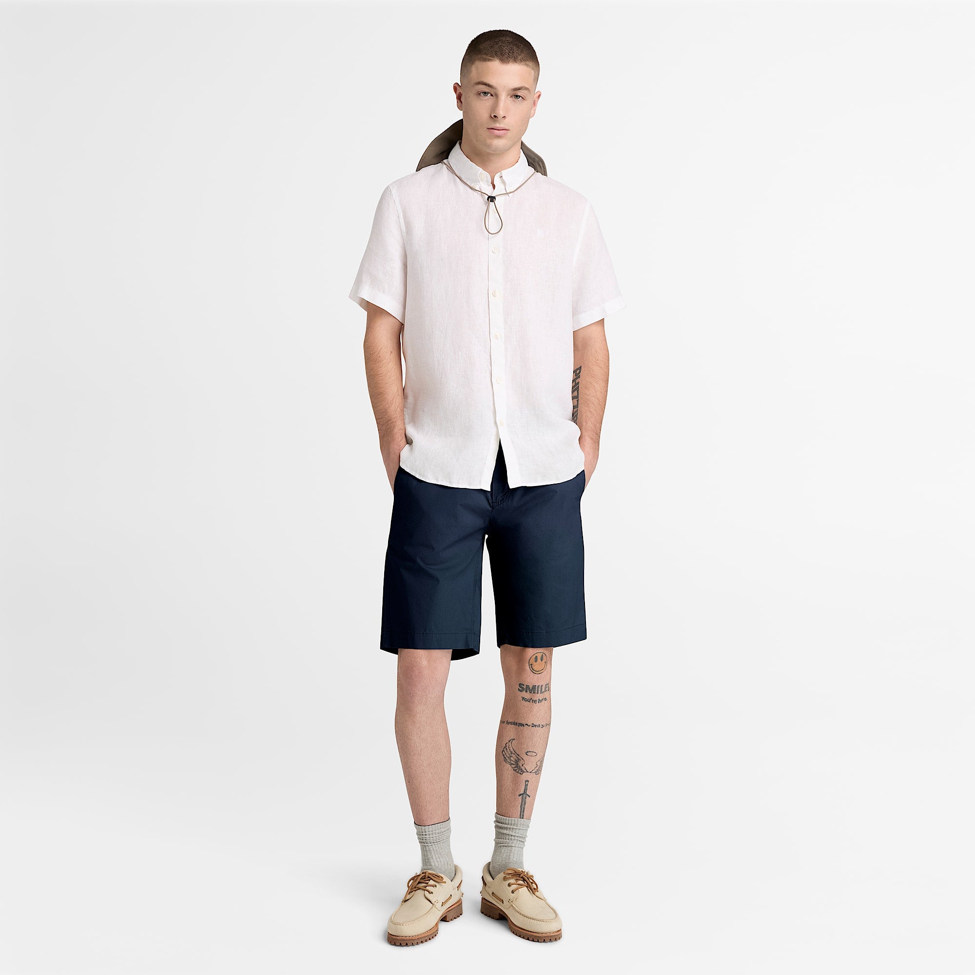 TIMBERLAND BERMUDA CLAREMONT POPLIN CHINO SHORT