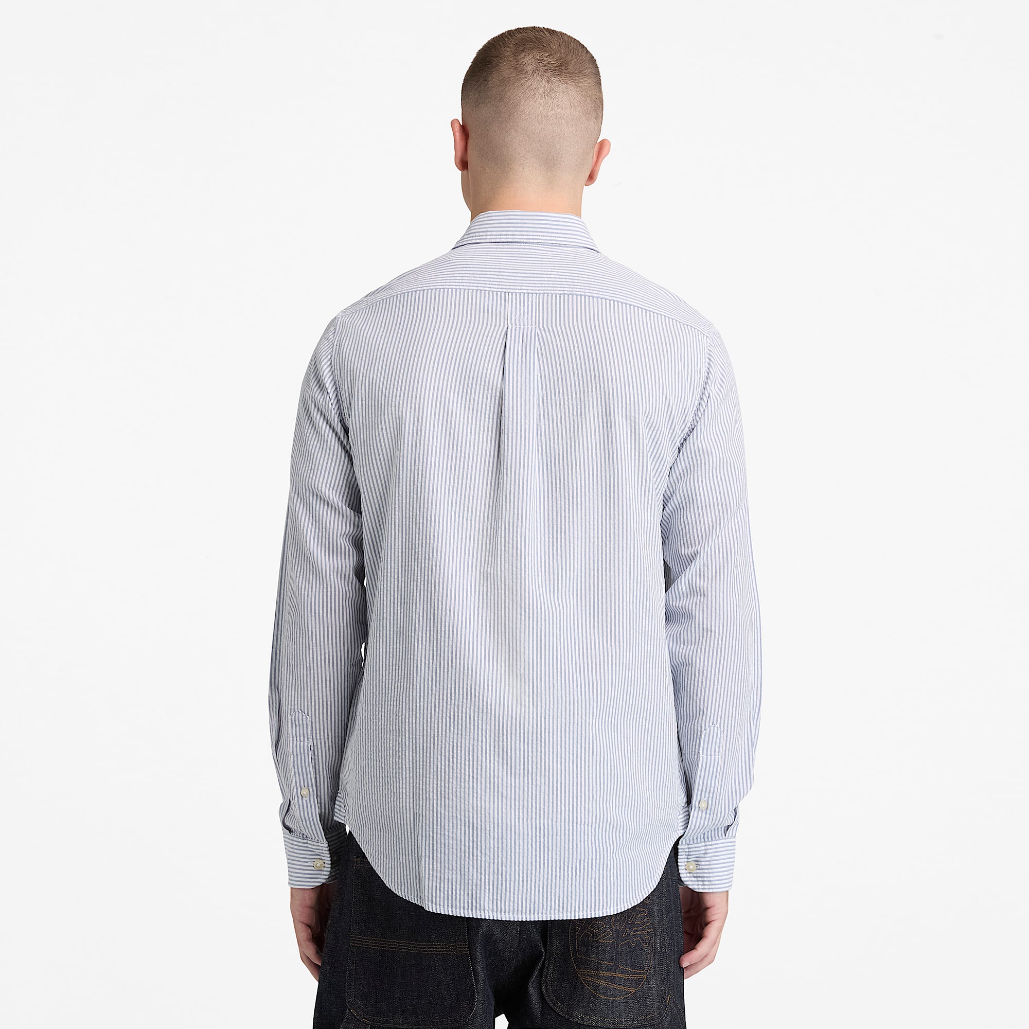 TIMBERLAND CAMICIA LS SEERSUCKER STRIPED SHIRT