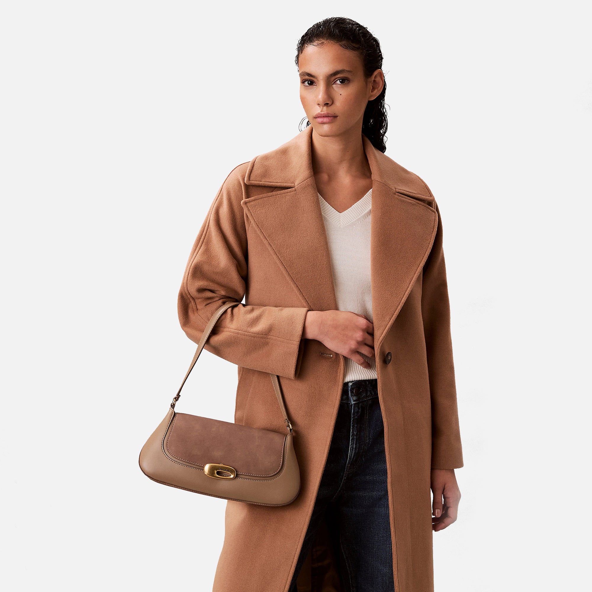 CALVIN KLEIN BORSA HARDWARE BRUSHED? SHOULDER BAG