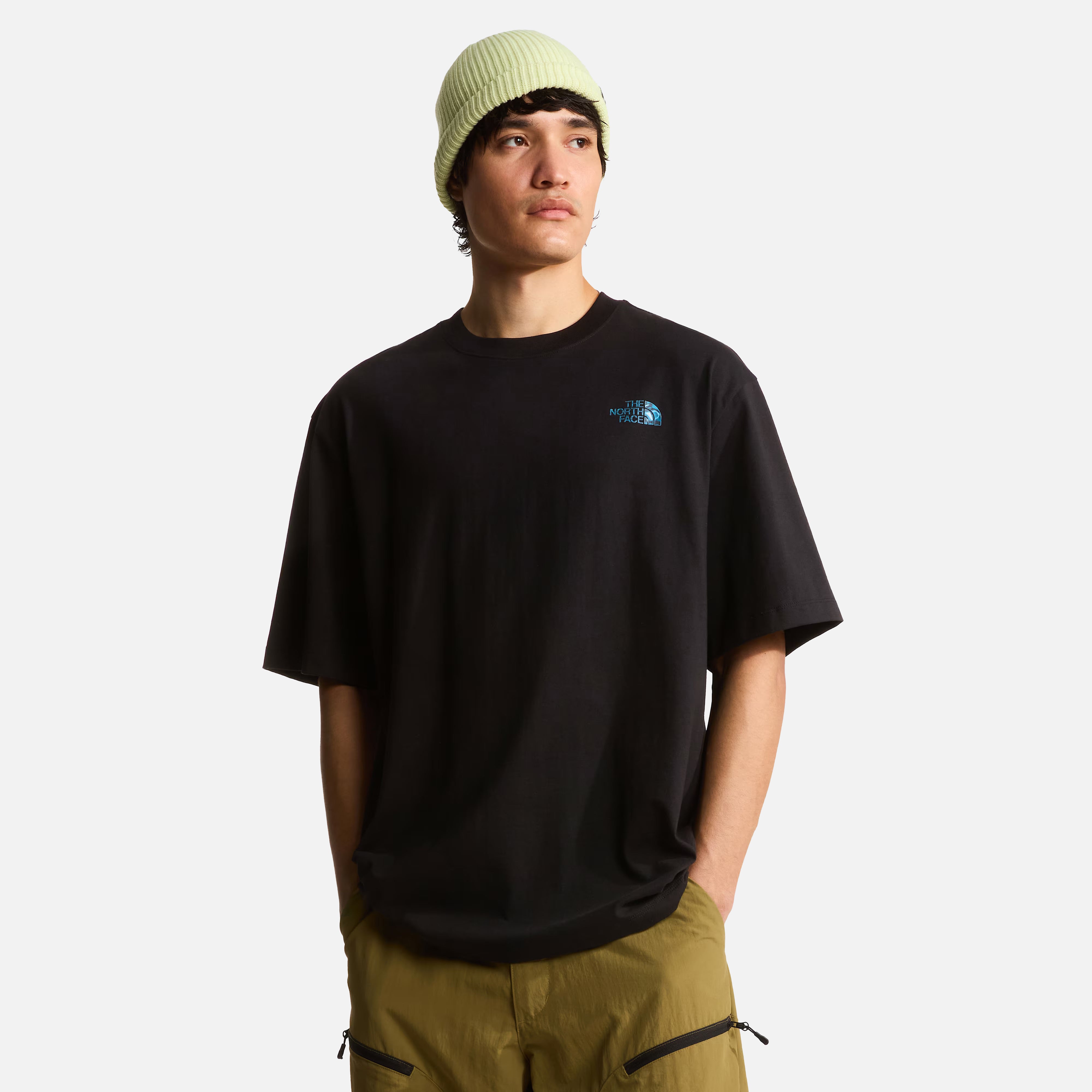 THE NORTH FACE T-SHIRT M LIQUID BOX NSE OVERSIZE SHORT SLEEVE T