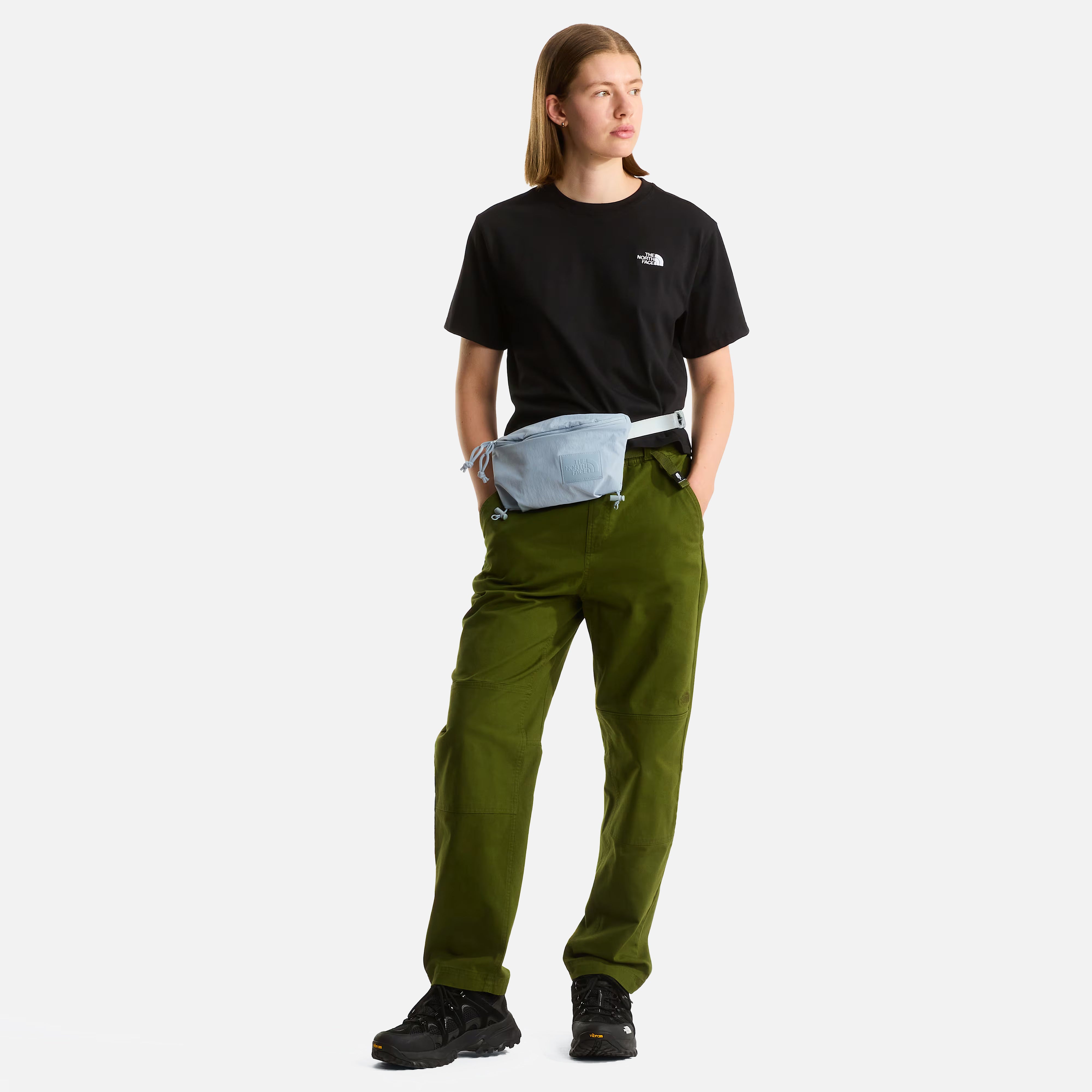 THE NORTH FACE T-SHIRT W EVOLUTION SIMPLE DOME CROP RLX SS TEE