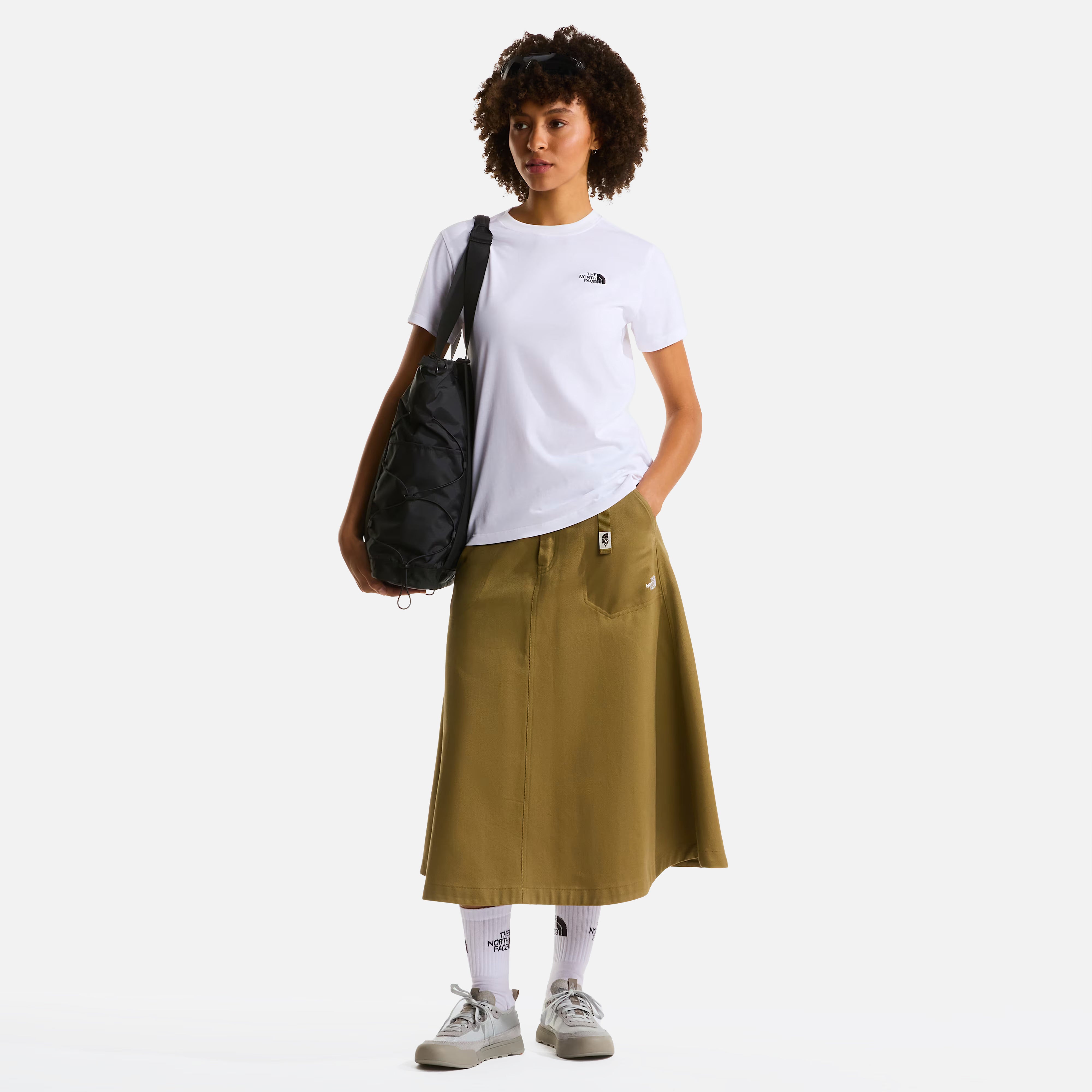 THE NORTH FACE T-SHIRT W EVOLUTION SIMPLE DOME SLM SHORT SLEEVE