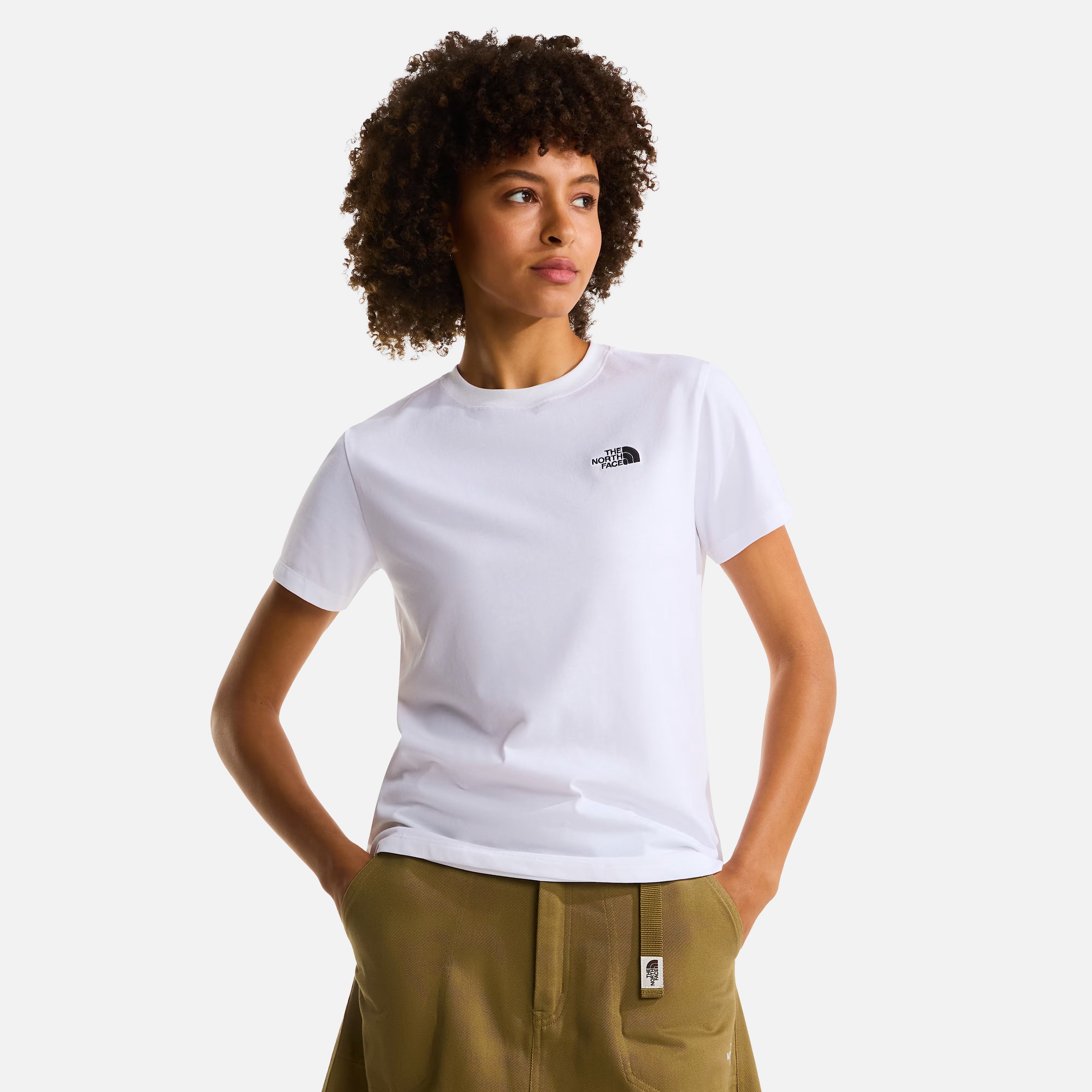 THE NORTH FACE T-SHIRT W EVOLUTION SIMPLE DOME SLM SHORT SLEEVE