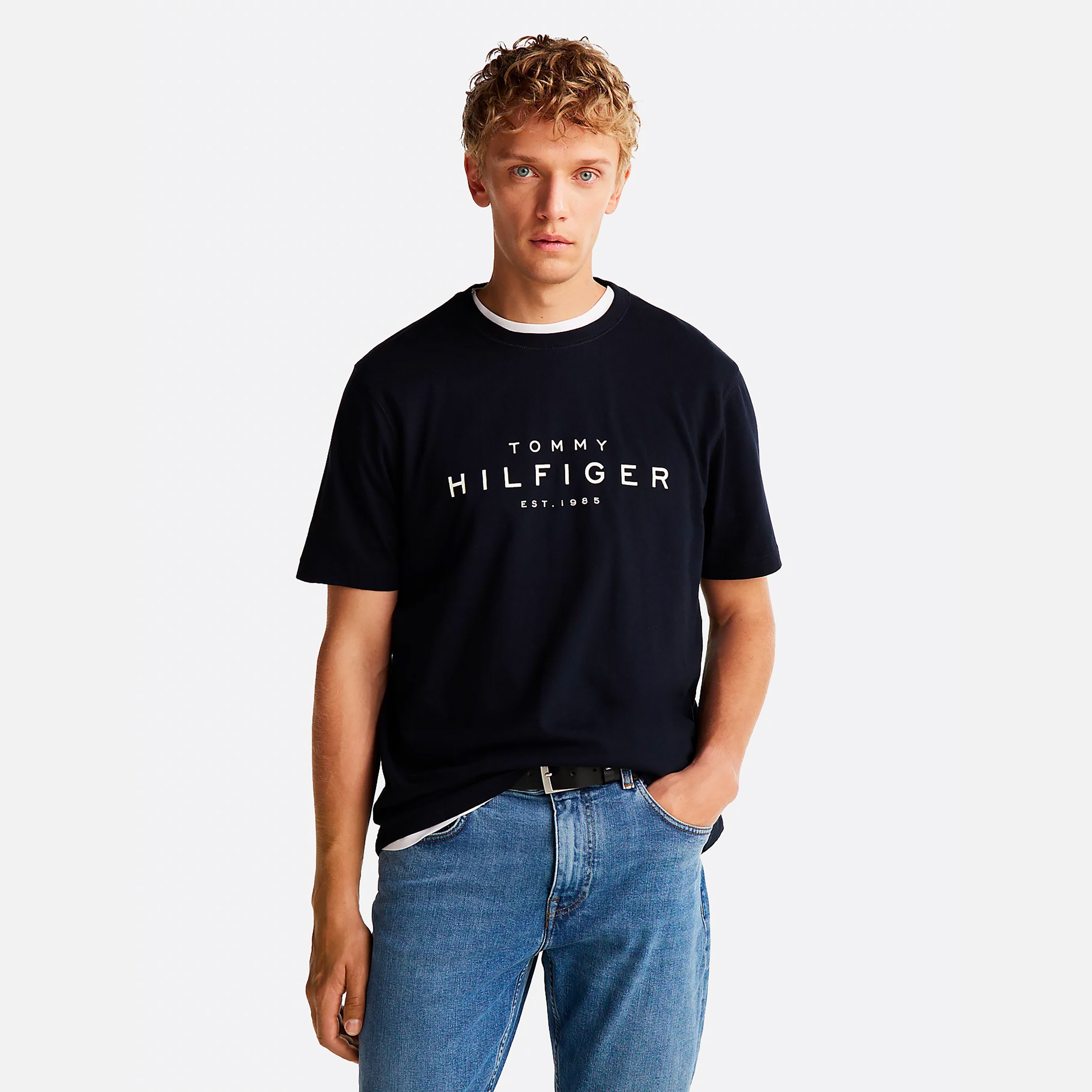 TOMMY HILFIGER T-SHIRT BIG HILFIGER TEE