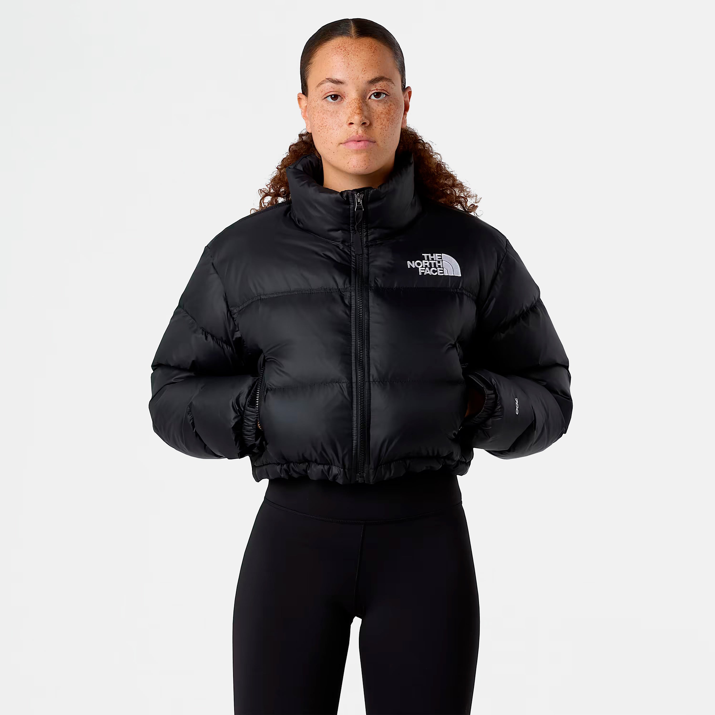THE NORTH FACE GIUBBINO W NUPTSE SHORT JACKET