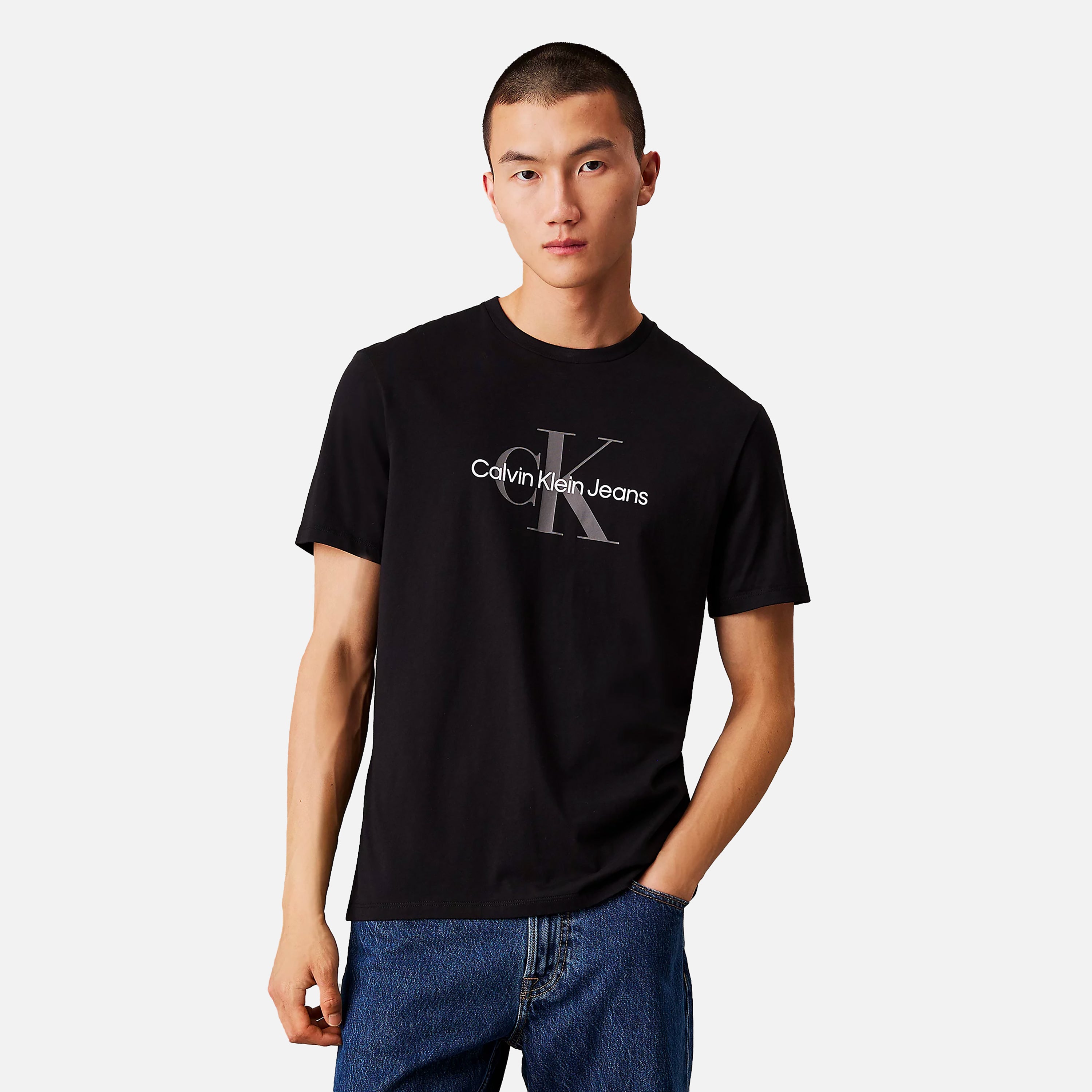 CALVIN JEANS T-SHIRT SS HERO MONOGRAM TEE