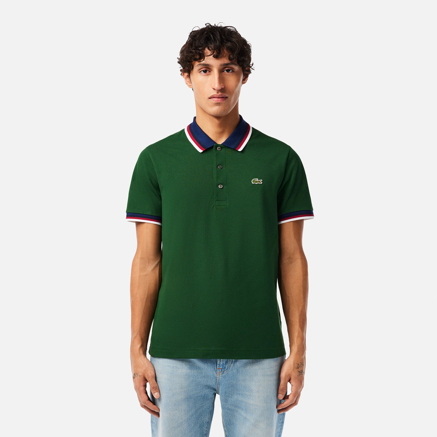 LACOSTE VESTITO IN PIQUÉ