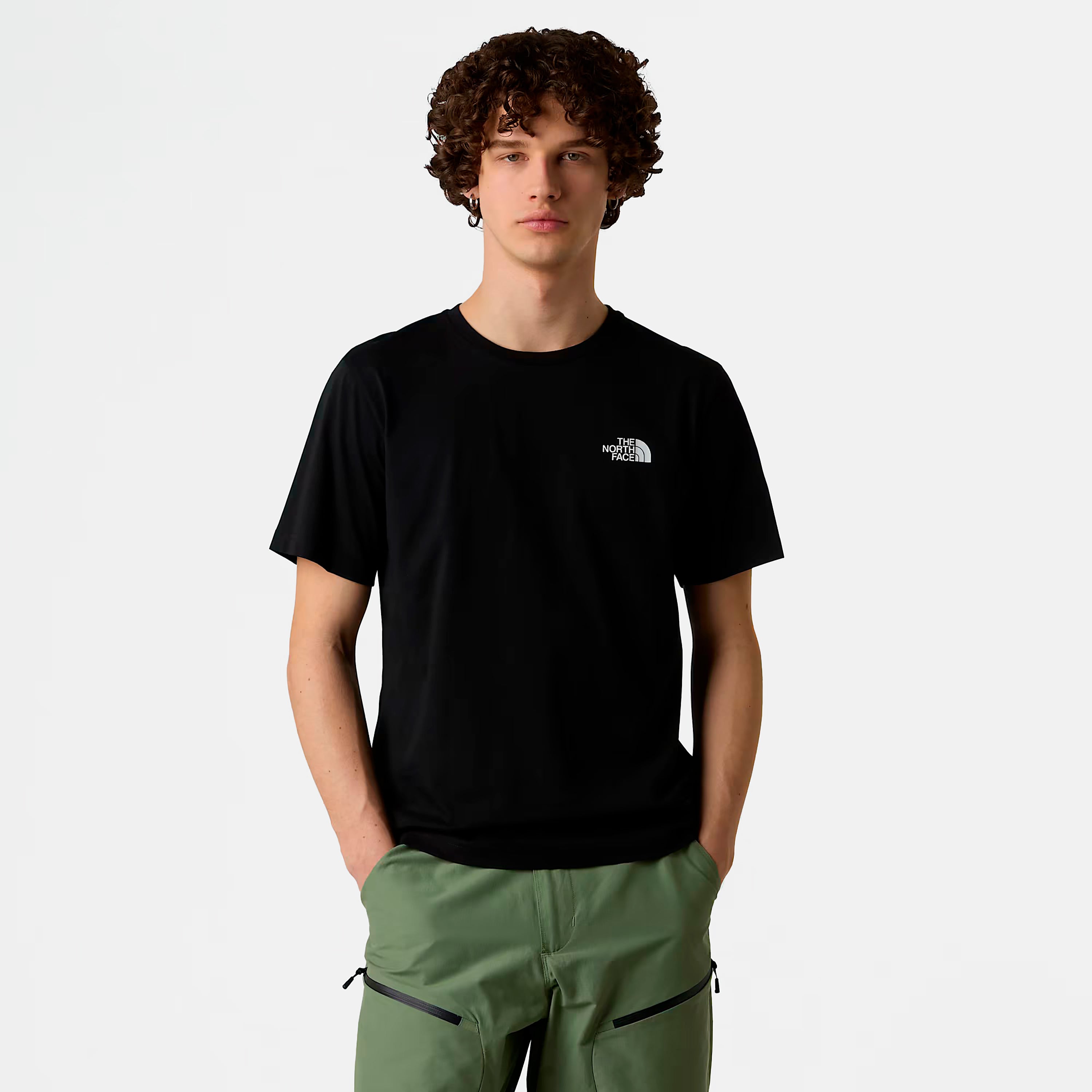 THE NORTH FACE T-SHIRT M VERTICAL LOGO SS TEE