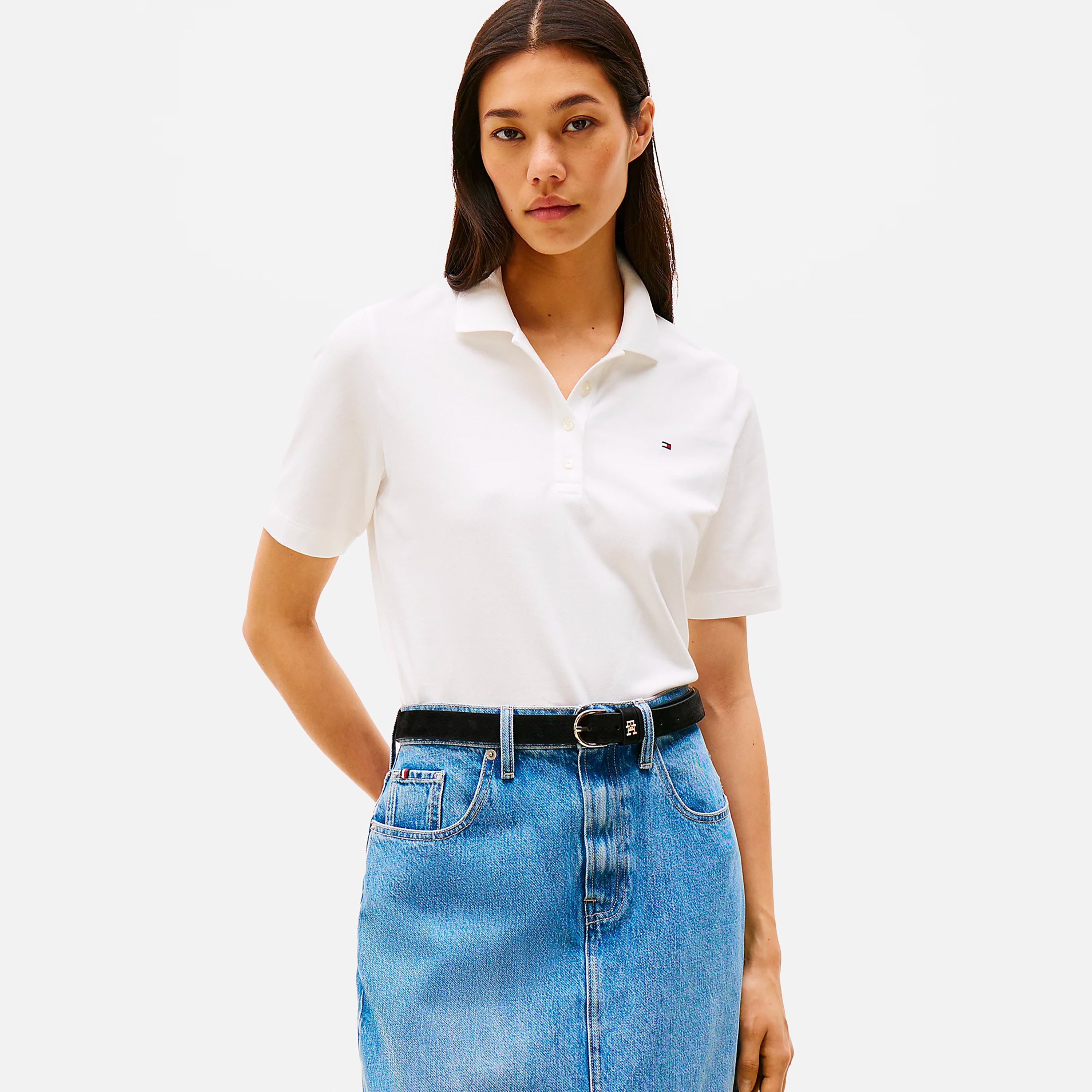 TOMMY HILFIGER POLO 1985 REG PIQUE POLO