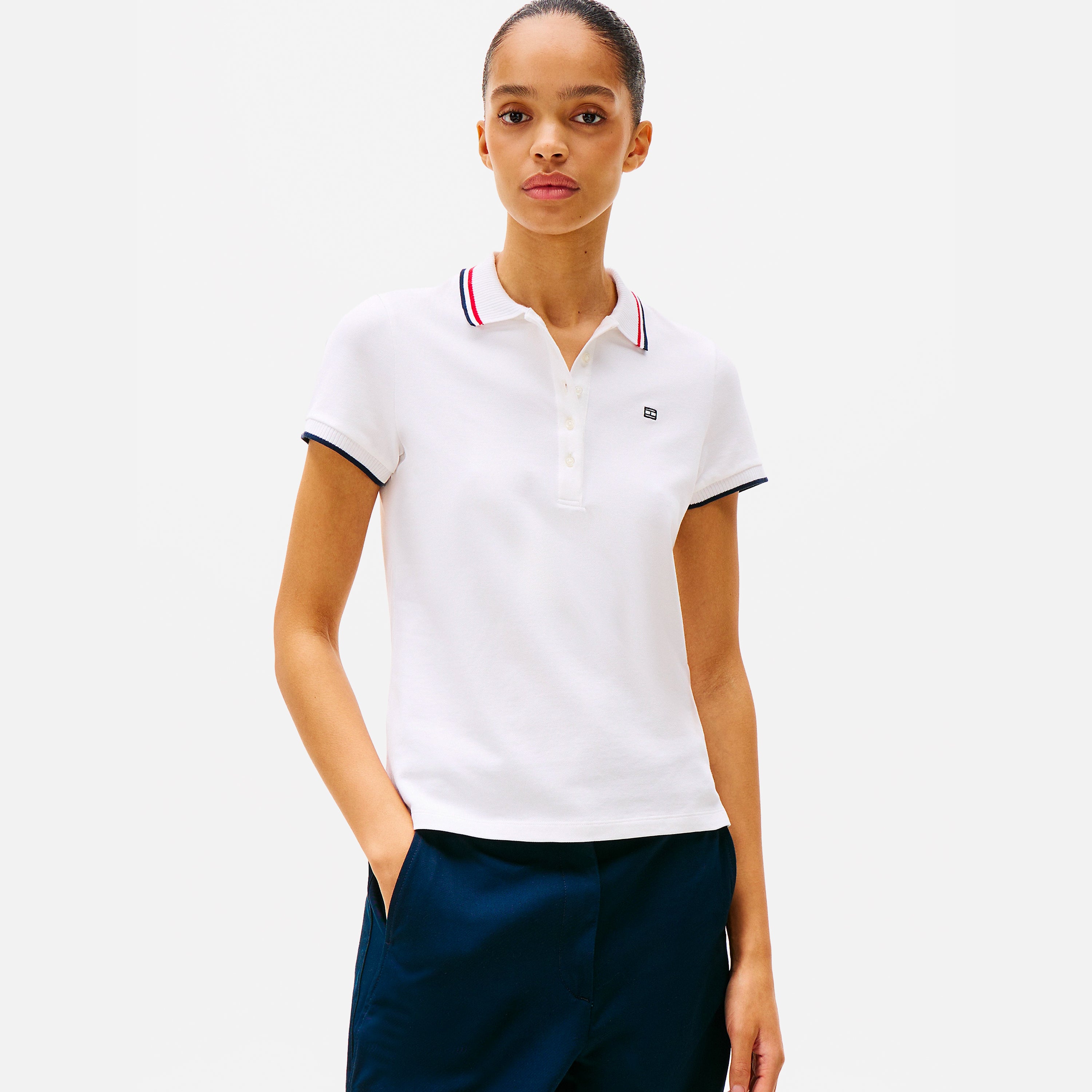 TOMMY HILFIGER FEMININE POLO SPORTY SLIM