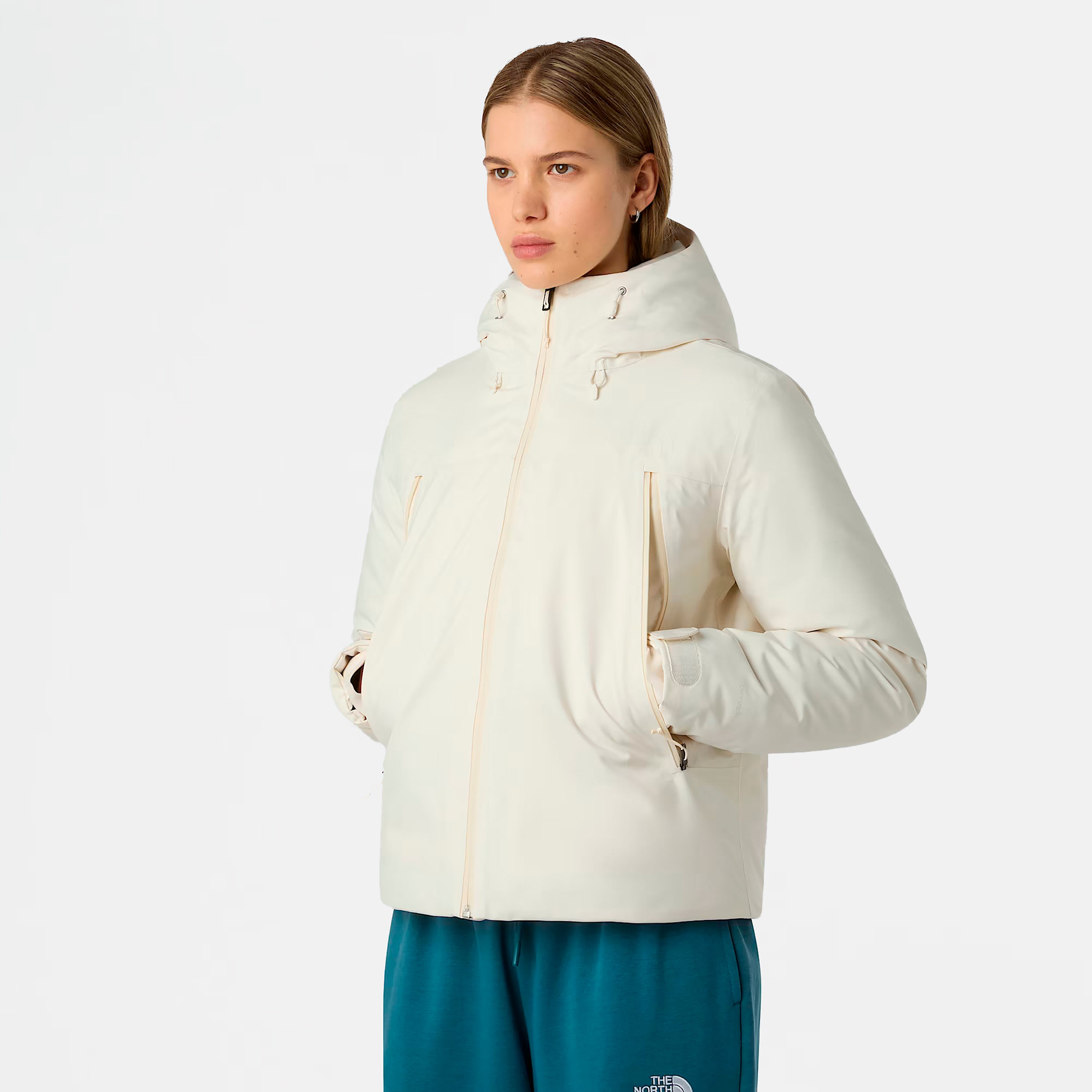 THE NORTH FACE GIUBBINO W TNF RANGE DOWN HOODED JACKET