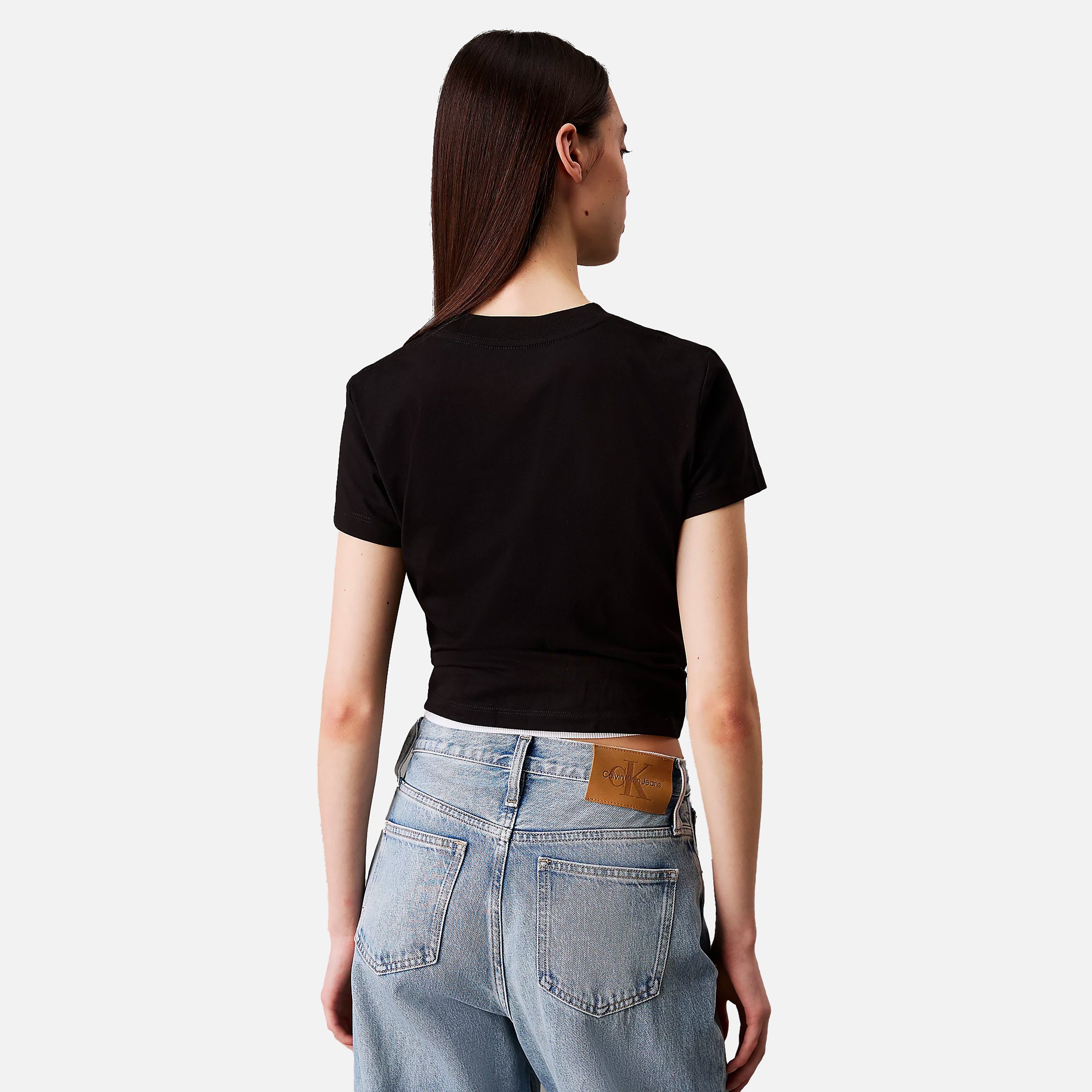 CALVIN JEANS T-SHIRT SCRIPT INSTITUTIONAL