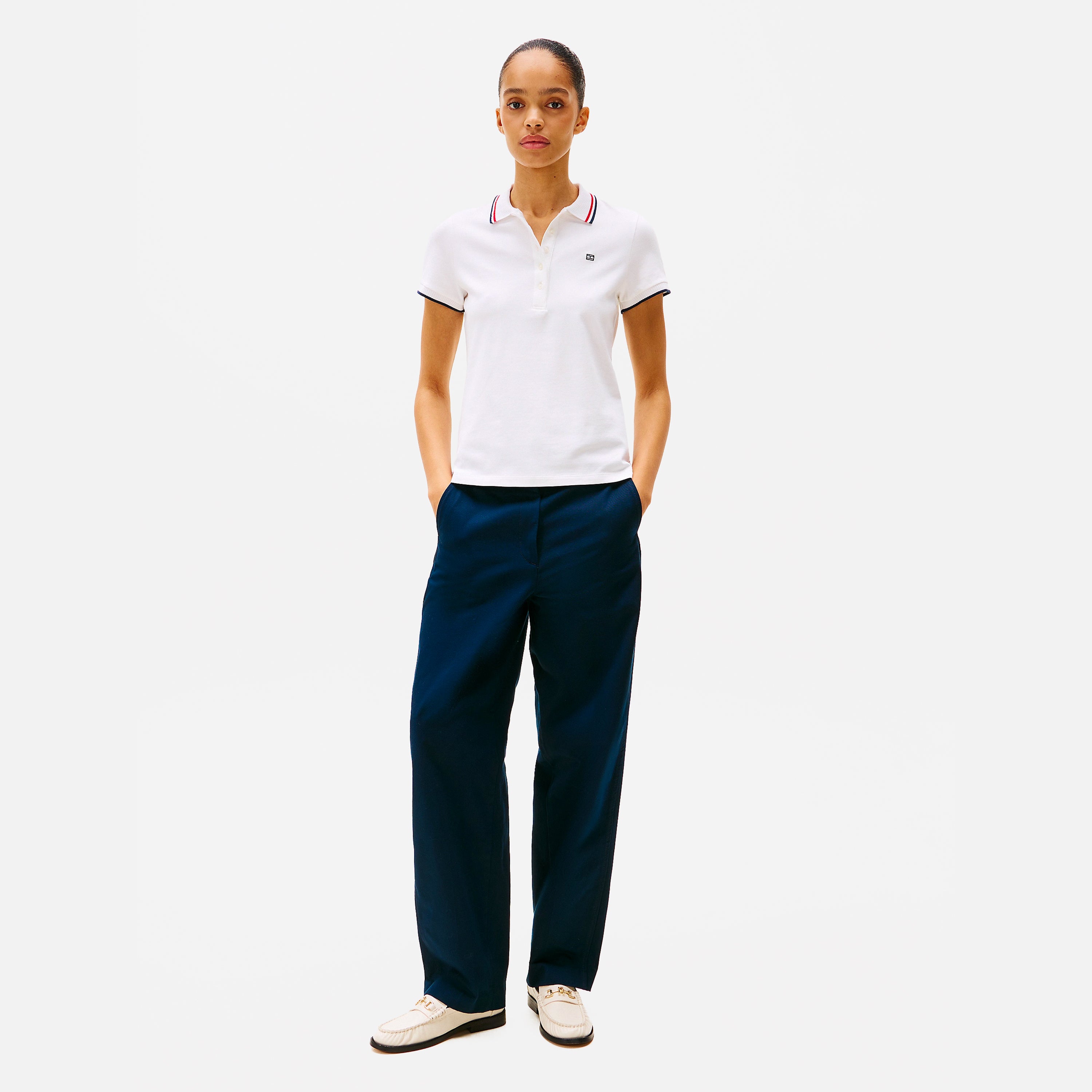 TOMMY HILFIGER FEMININE POLO SPORTY SLIM