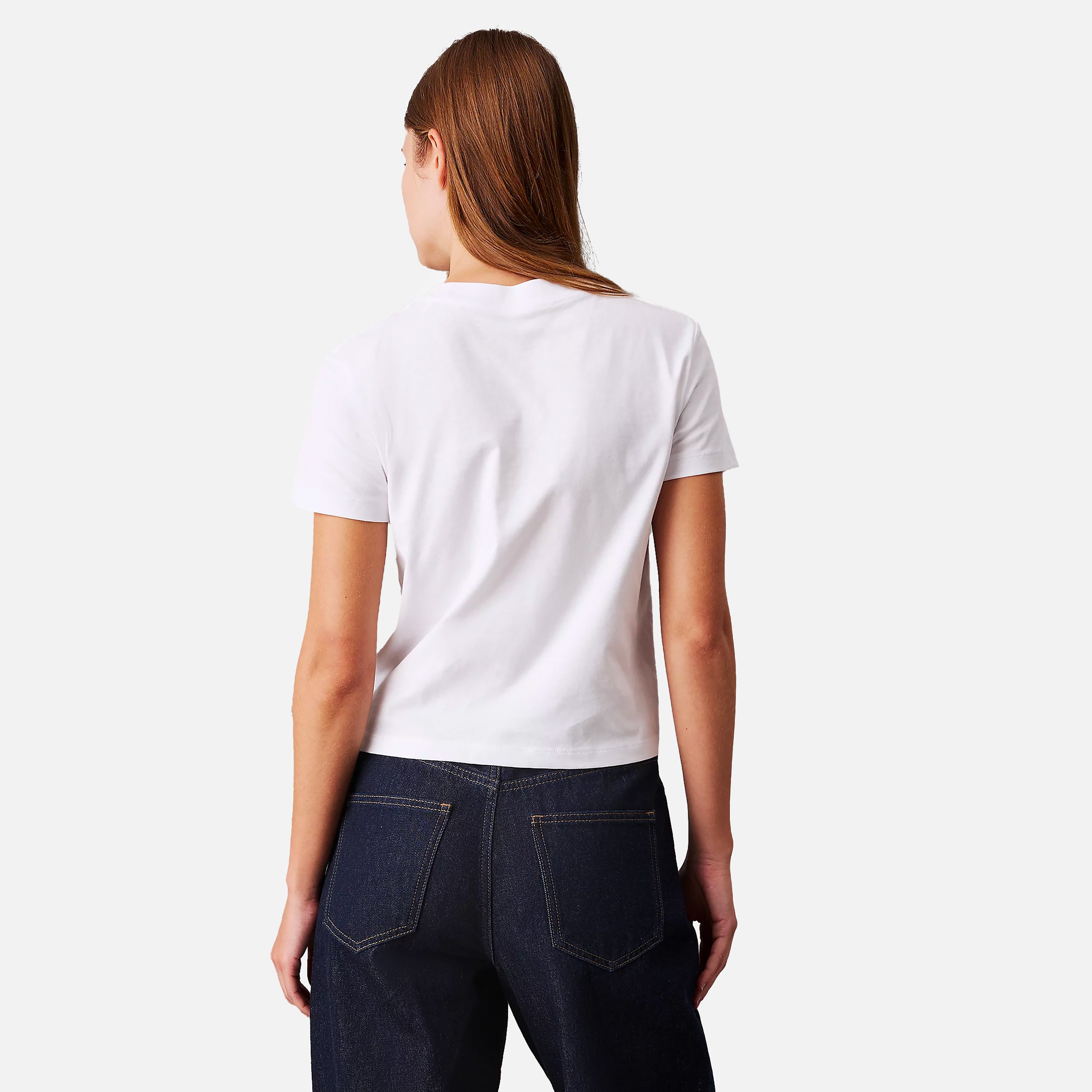 CALVIN JEANS T-SHIRT SCRIPT INSTITUTIONAL