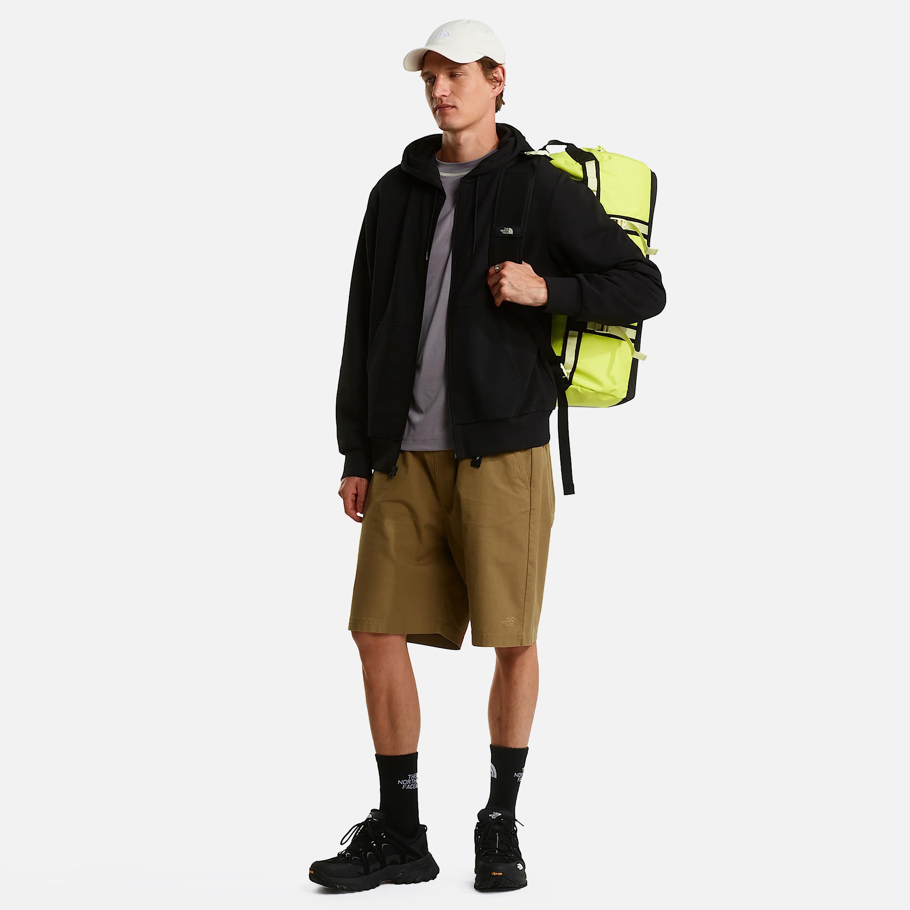 THE NORTH FACE FELPA M SIMPLE DOME LIGHT REGULAR FULL ZIP HOO